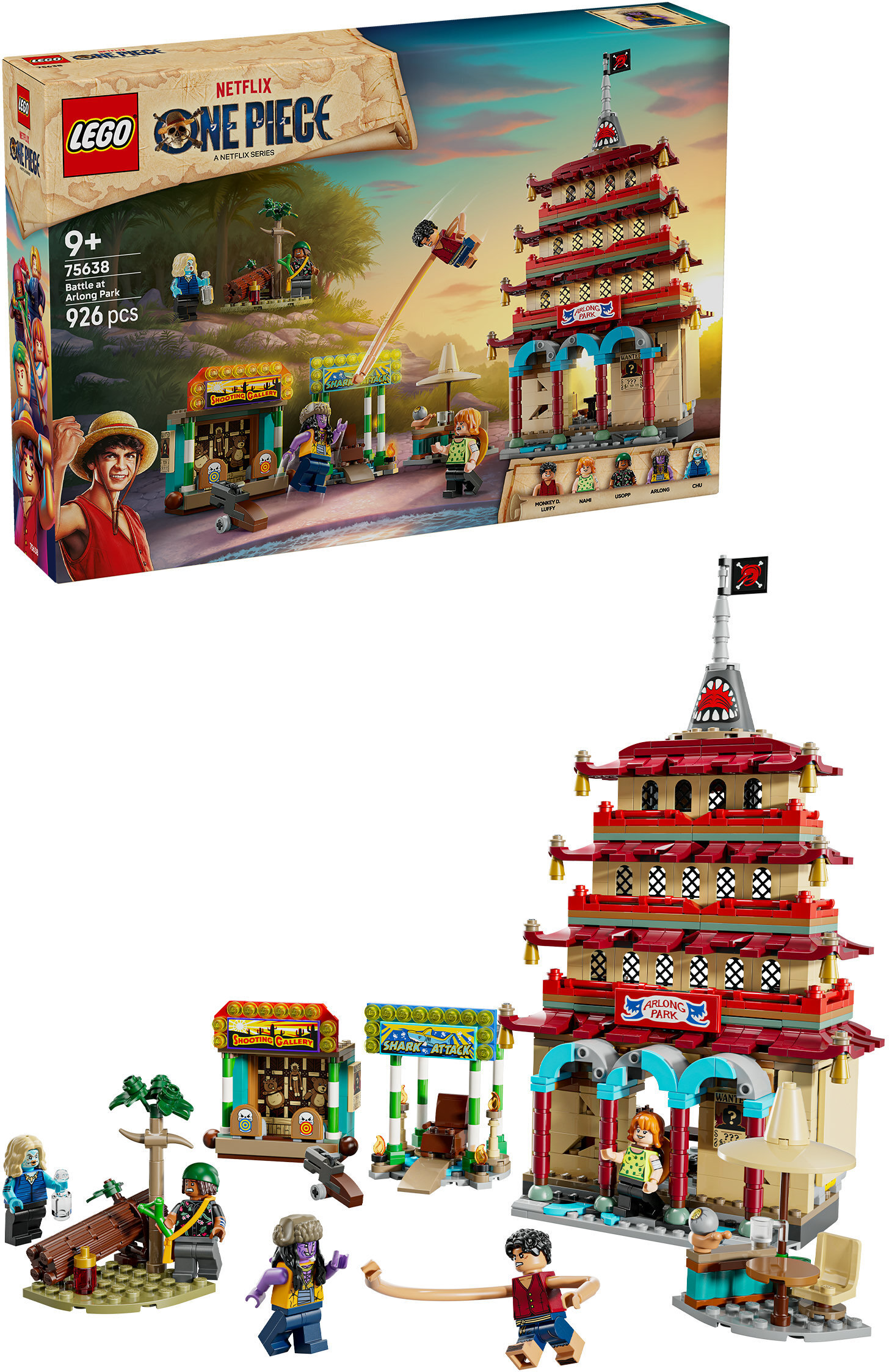 LEGO ONE PIECE 75638 Taistelu Arlong Parkissa