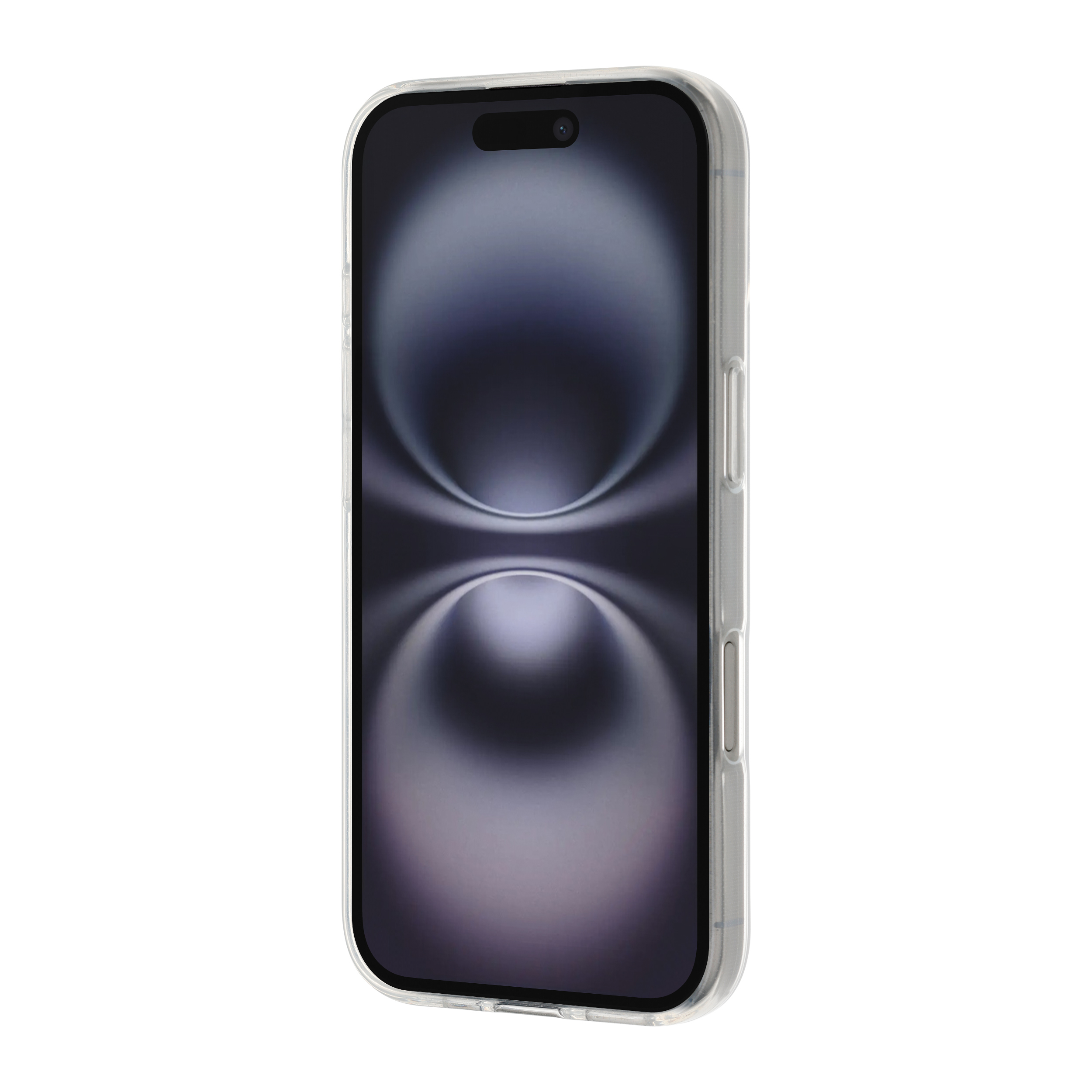 FoneKit silikonisuoja, iPhone 17, läpinäkyvä