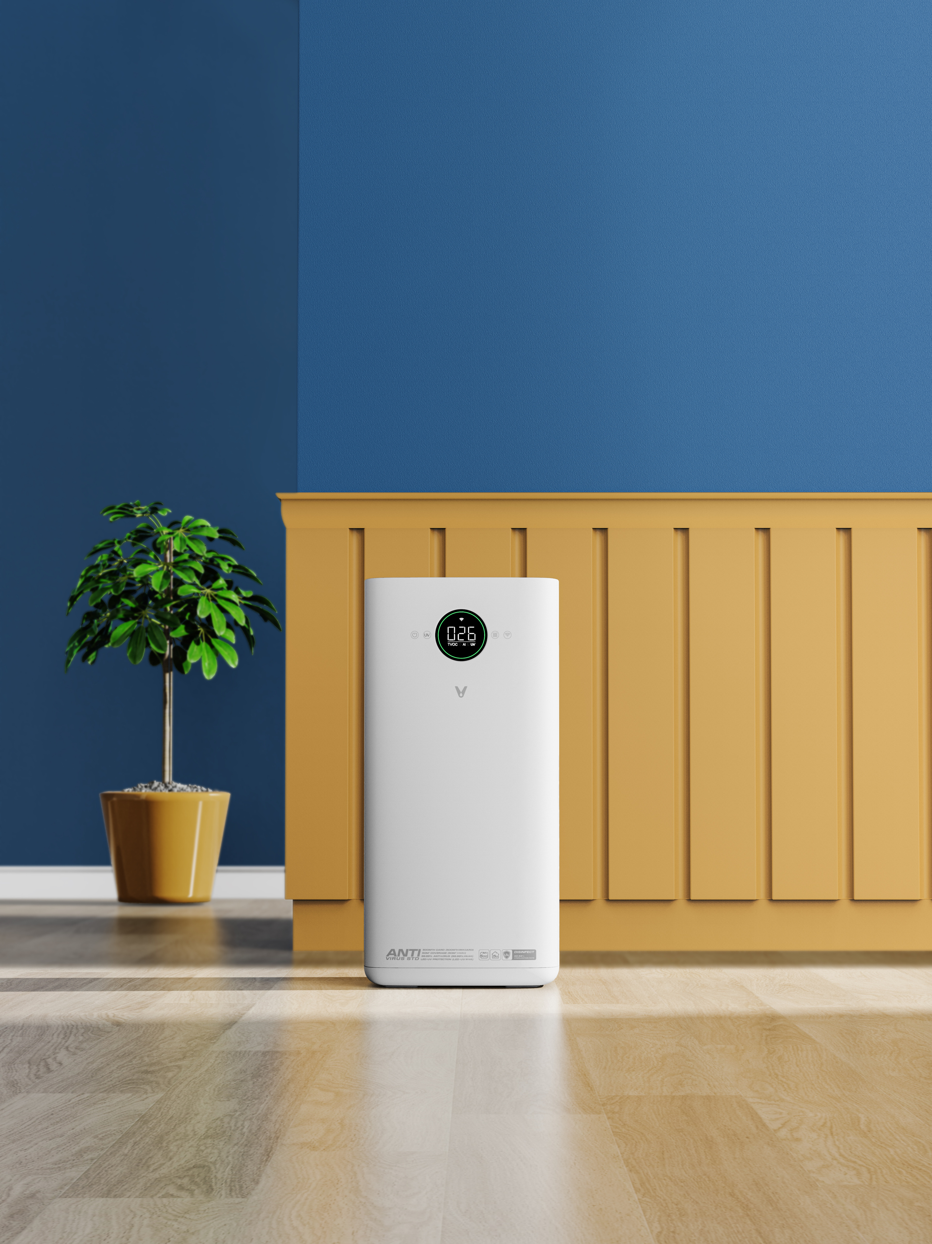 Viomi Smart Air Purifier Pro -ilmanpuhdistin – Verkkokauppa.com