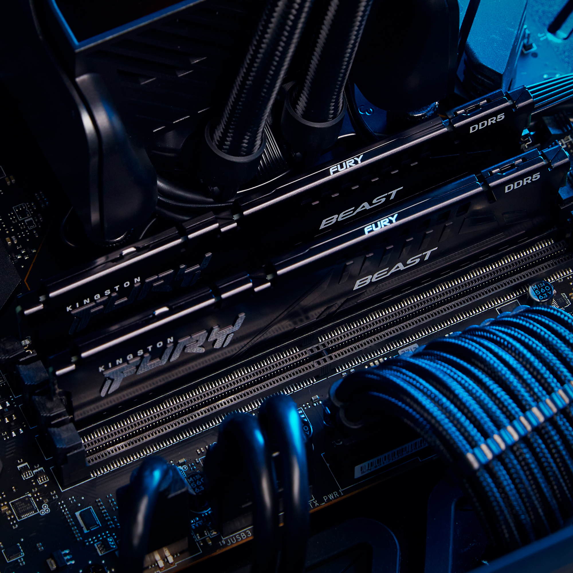 Kingston FURY Beast DDR5 5600 MHz CL40 32 Gt -muistimodulipaketti