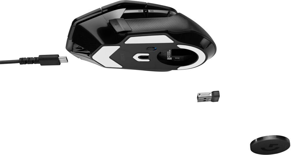 Logitech G502 X Lightspeed -langaton pelihiiri, musta