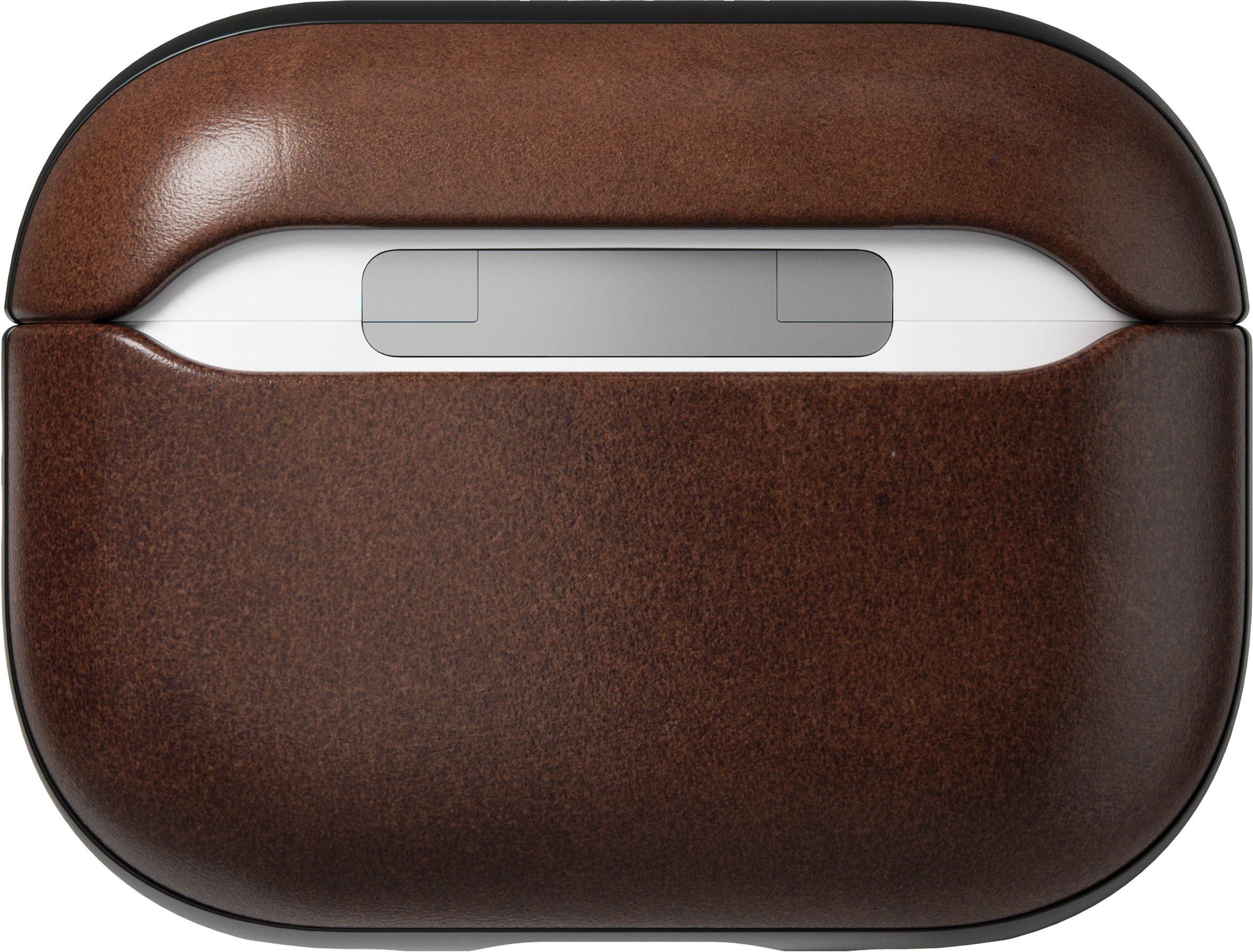 Nomad Modern Airpods Pro 2 Horween Leather -kotelosuoja, musta