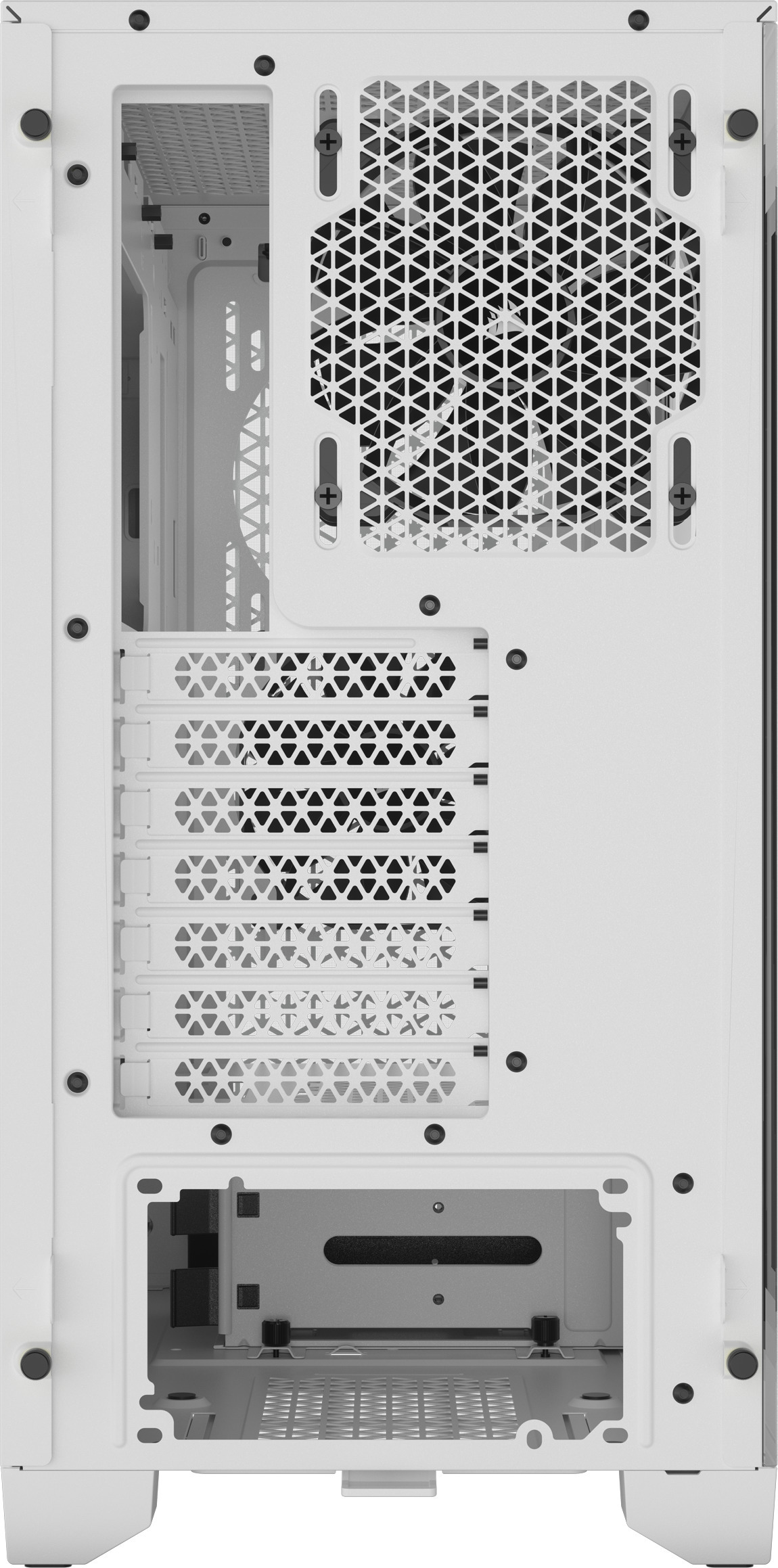 Corsair 3000D Airflow Mid Tower ATX-kotelo ikkunalla, valkoinen