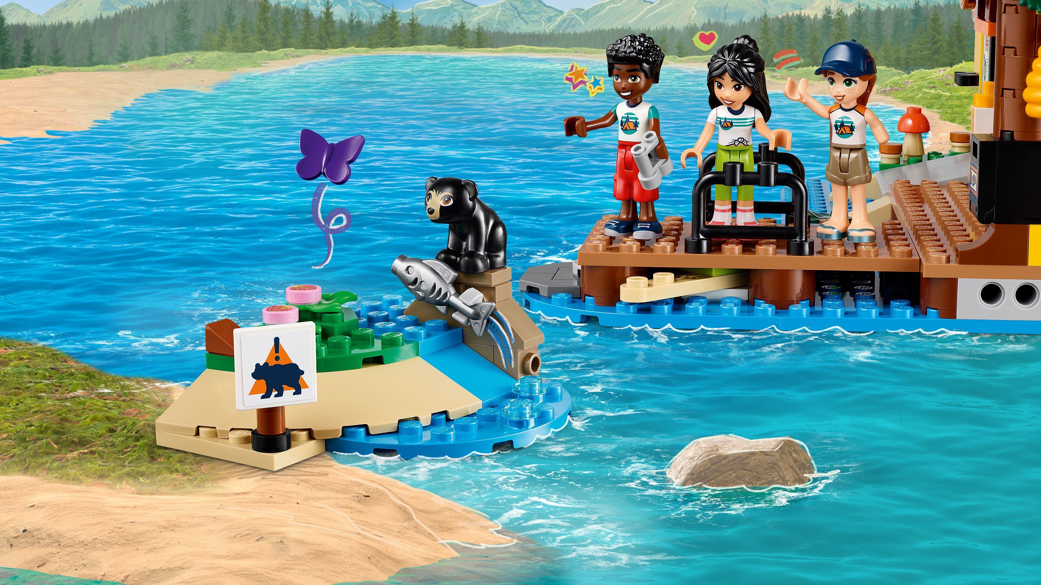 LEGO Friends 42626  - Vesiurheilua seikkailuleirillä