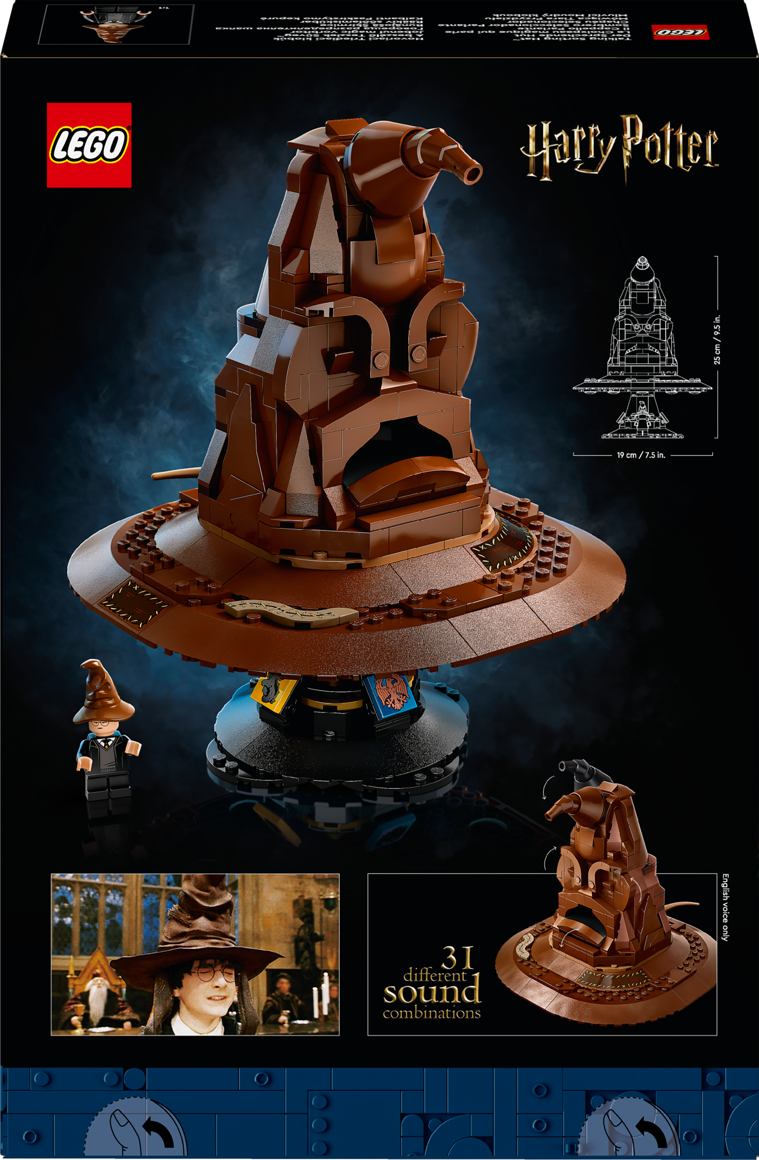 LEGO Harry Potter 76429  - Puhuva lajitteluhattu
