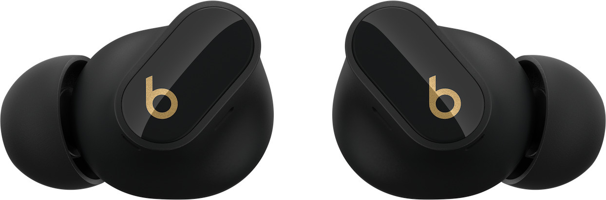 Beats Studio Buds + - taustamelua vaimentavat täysin langattomat nappikuulokkeet, musta ja kulta