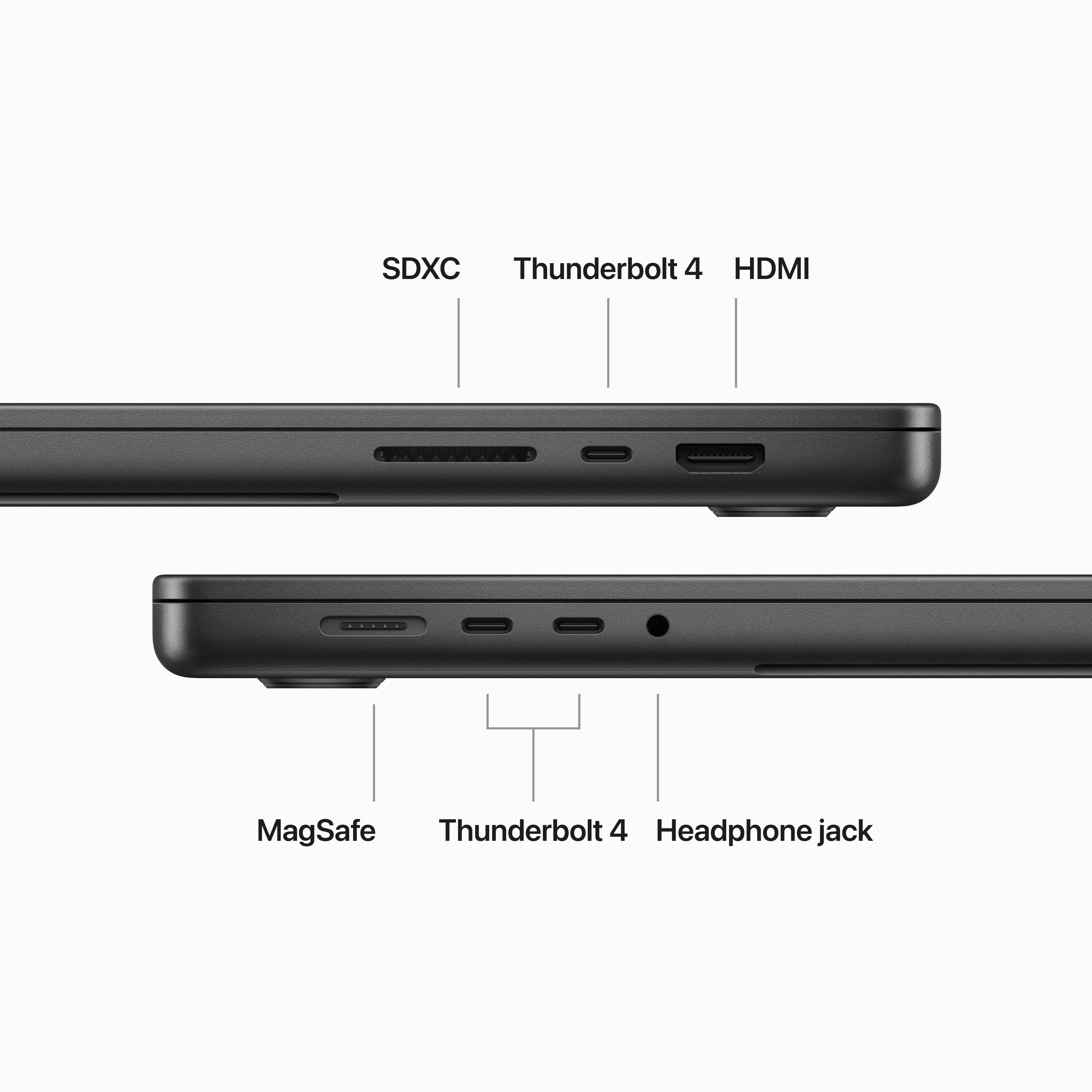 Apple MacBook Pro 16” M3 Max 96 Gt, 512 Gt 2023 -kannettava, tähtimusta (MRW23)
