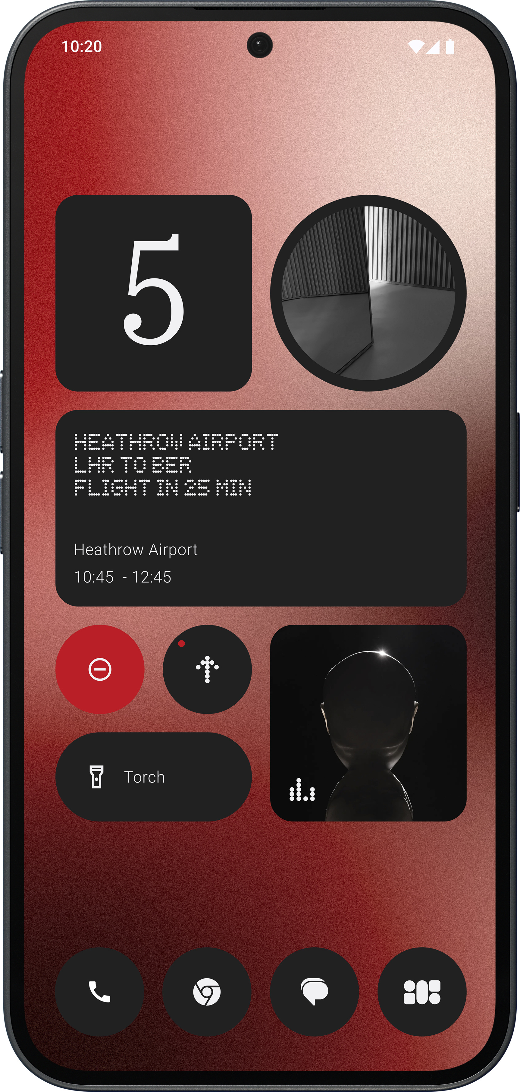 Nothing Phone (2a) 5G -puhelin, 128/8 Gt, musta