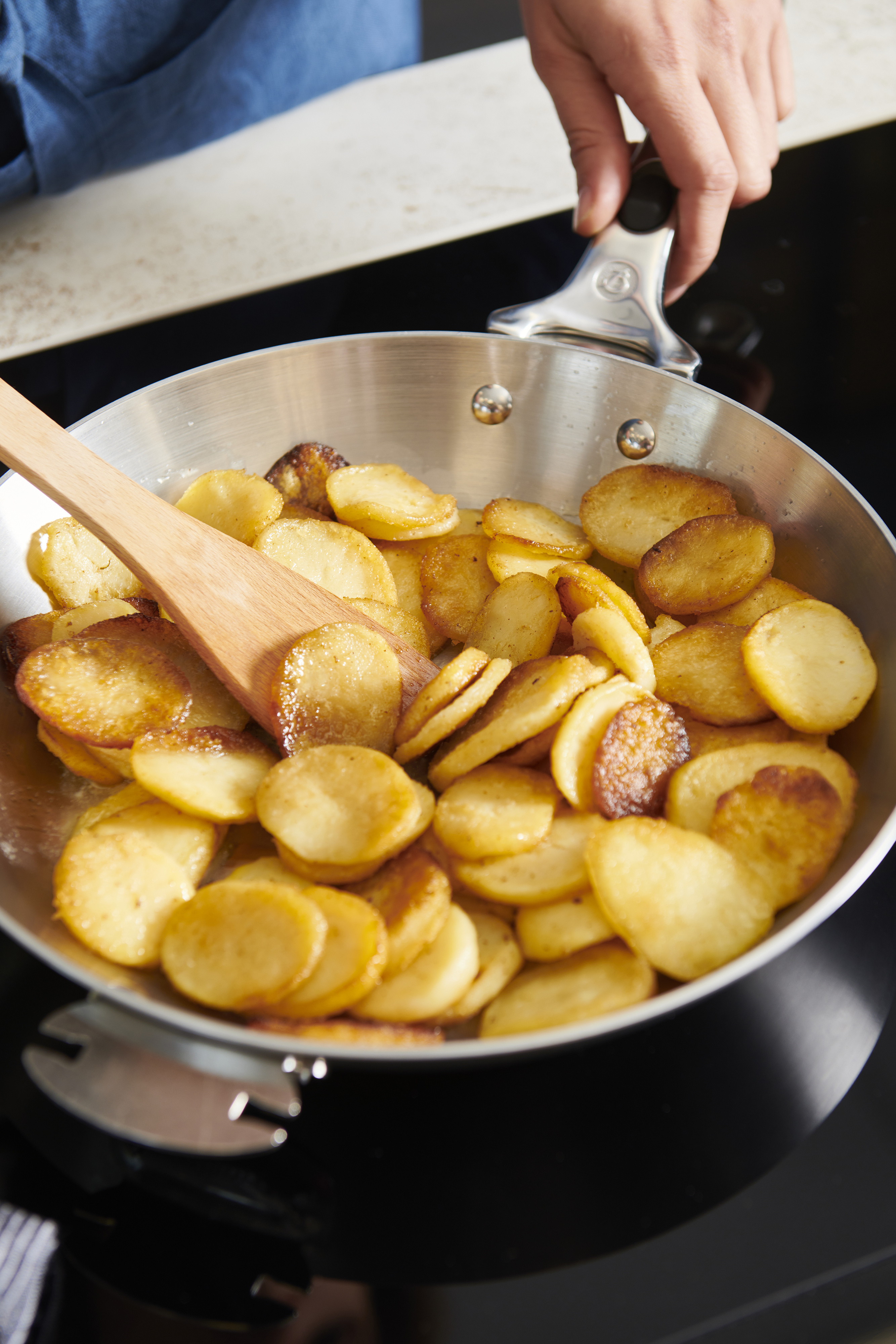 De Buyer Mineral B LOQY paistinpannu, 24 cm, hiiliteräs