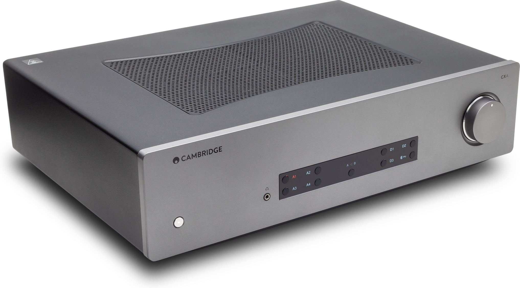 Cambridge Audio CXA81 MKII integroitu vahvistin, metallinharmaa