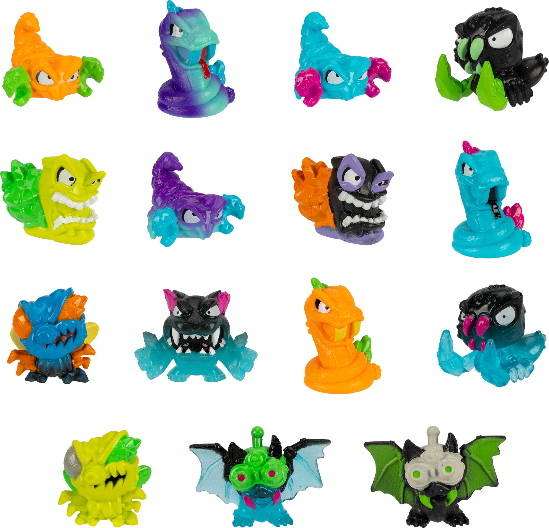 MrBeast Lab Swarms Mega Lab - 12 hahmoa, lajitelma