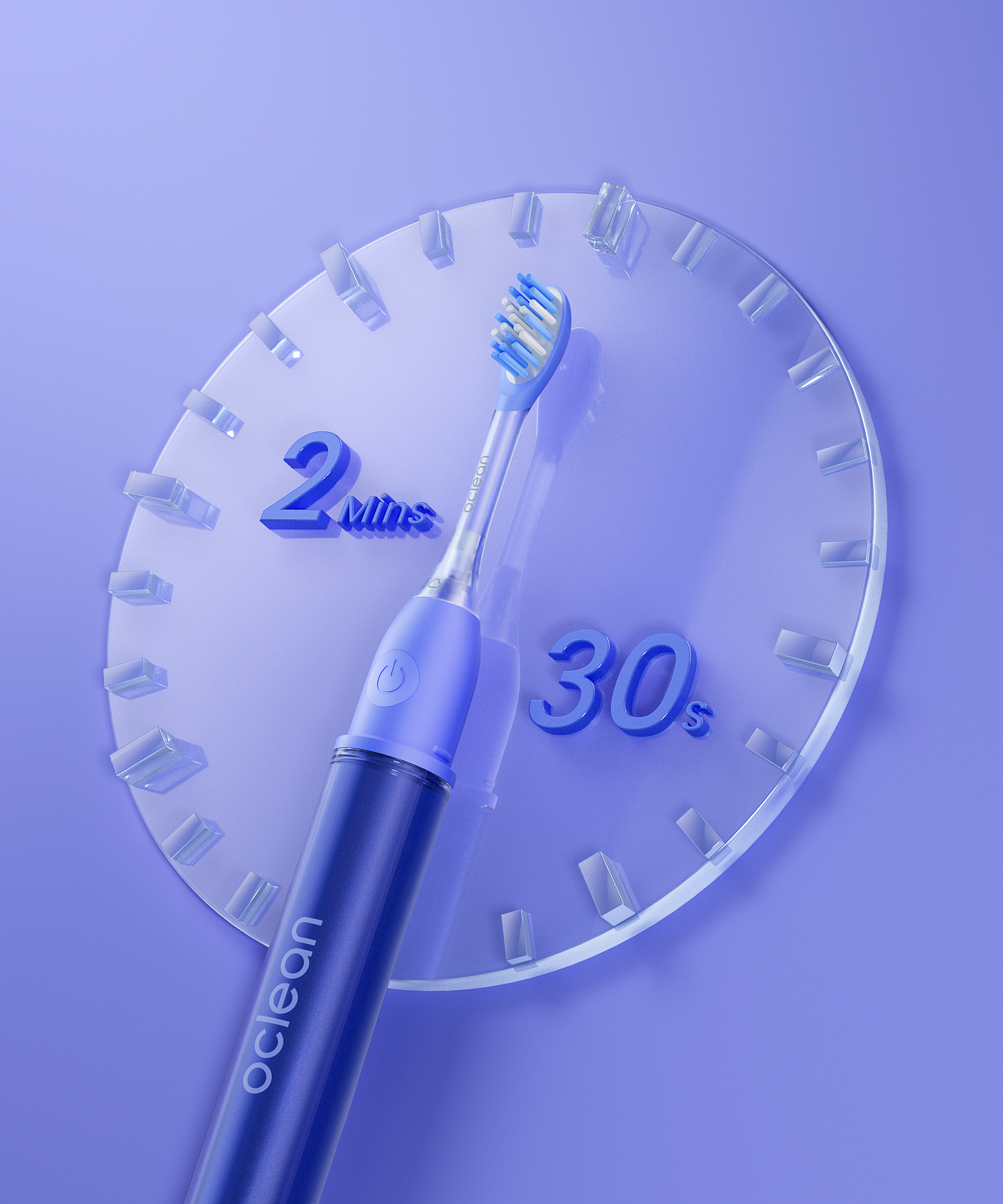 Oclean X Lite Smart Sonic -sähköhammasharja, sininen