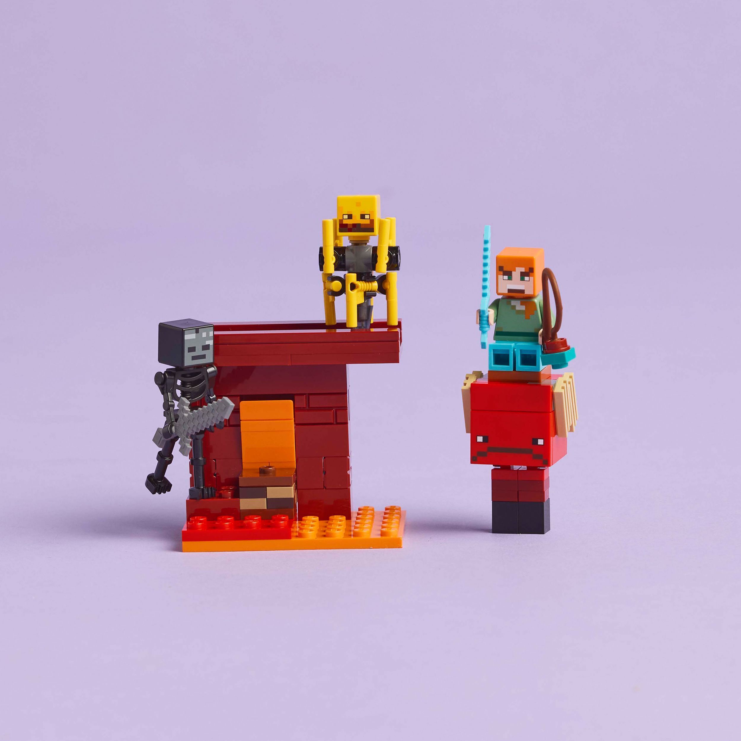 LEGO Minecraft 21266 – Hornan laavataistelu