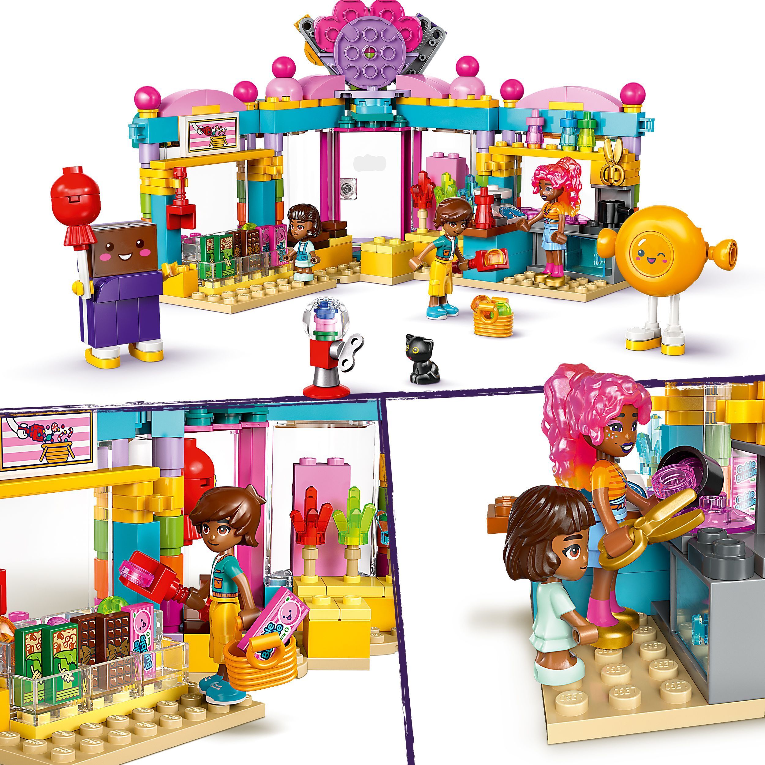 LEGO Friends 42649 – Heartlake Cityn karkkikauppa