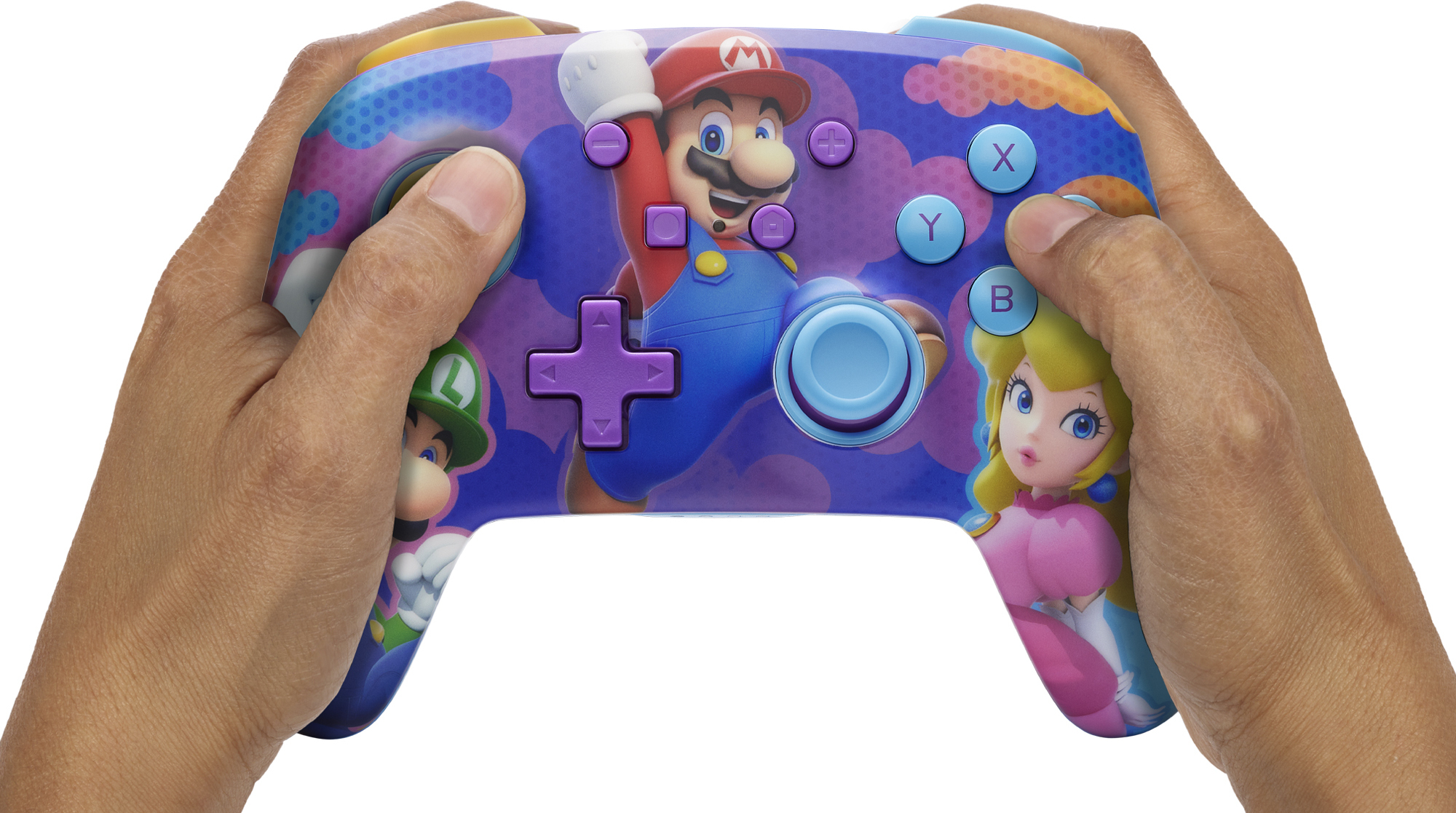 PowerA Enhanced Wireless -langaton peliohjain, Mario, Switch