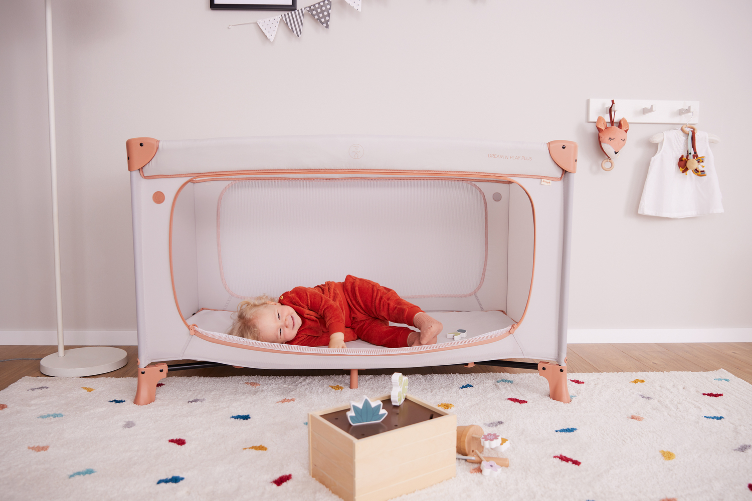Hauck Sleep N Play Go Plus matkasänky, Dusty Blue