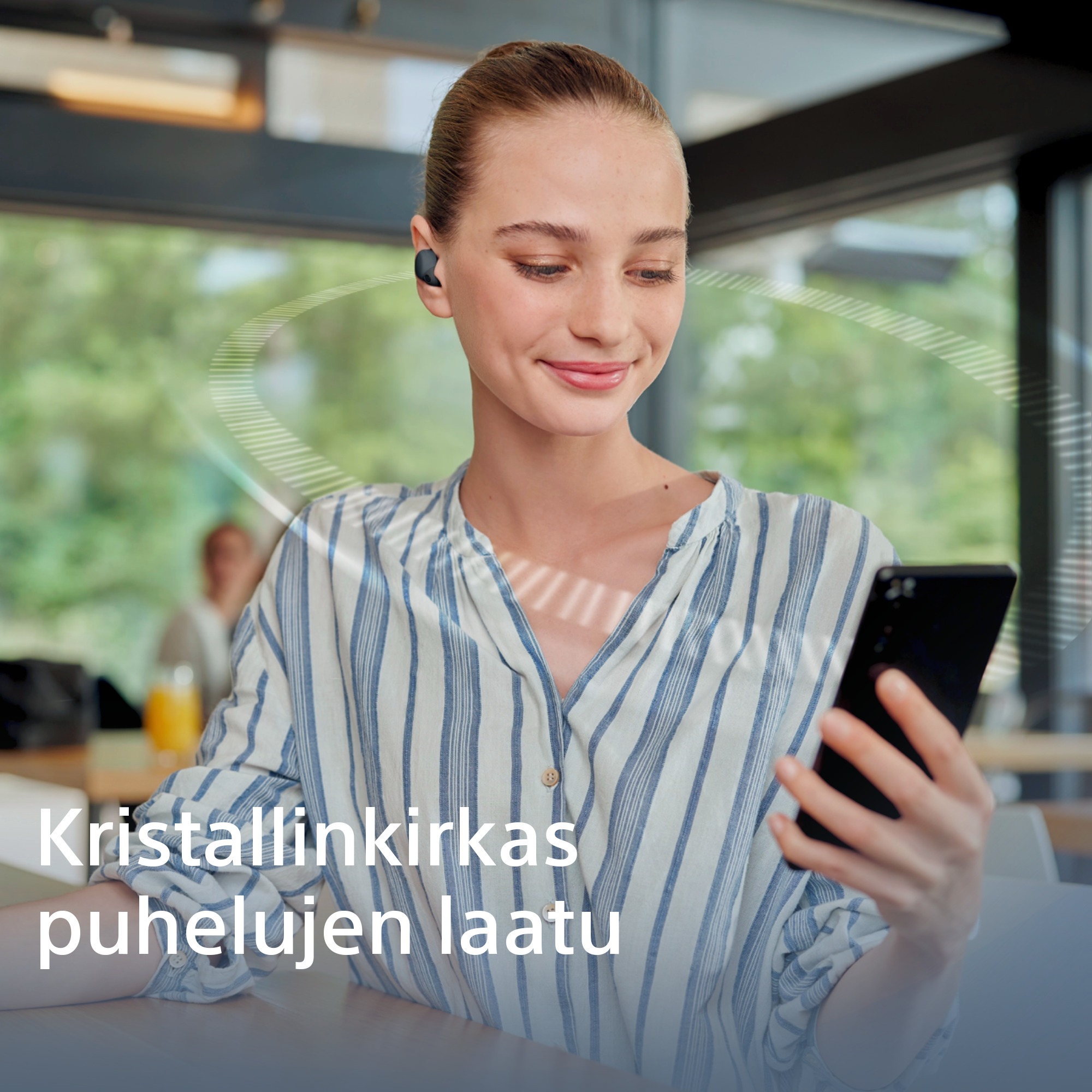 Sony LinkBuds S -langattomat vastamelunappikuulokkeet, musta