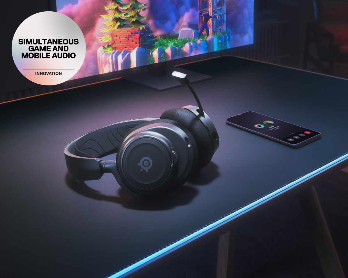 Steelseries Arctis Nova 7 Wireless -langattomat pelikuulokkeet