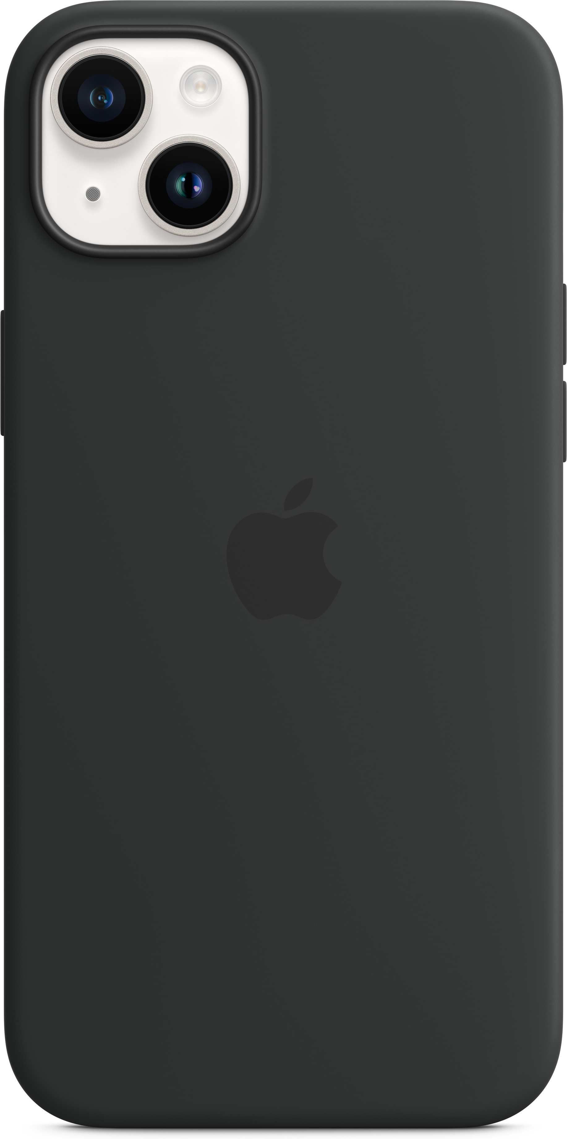 Apple iPhone 14 Plus silikonikuori MagSafella, keskiyö