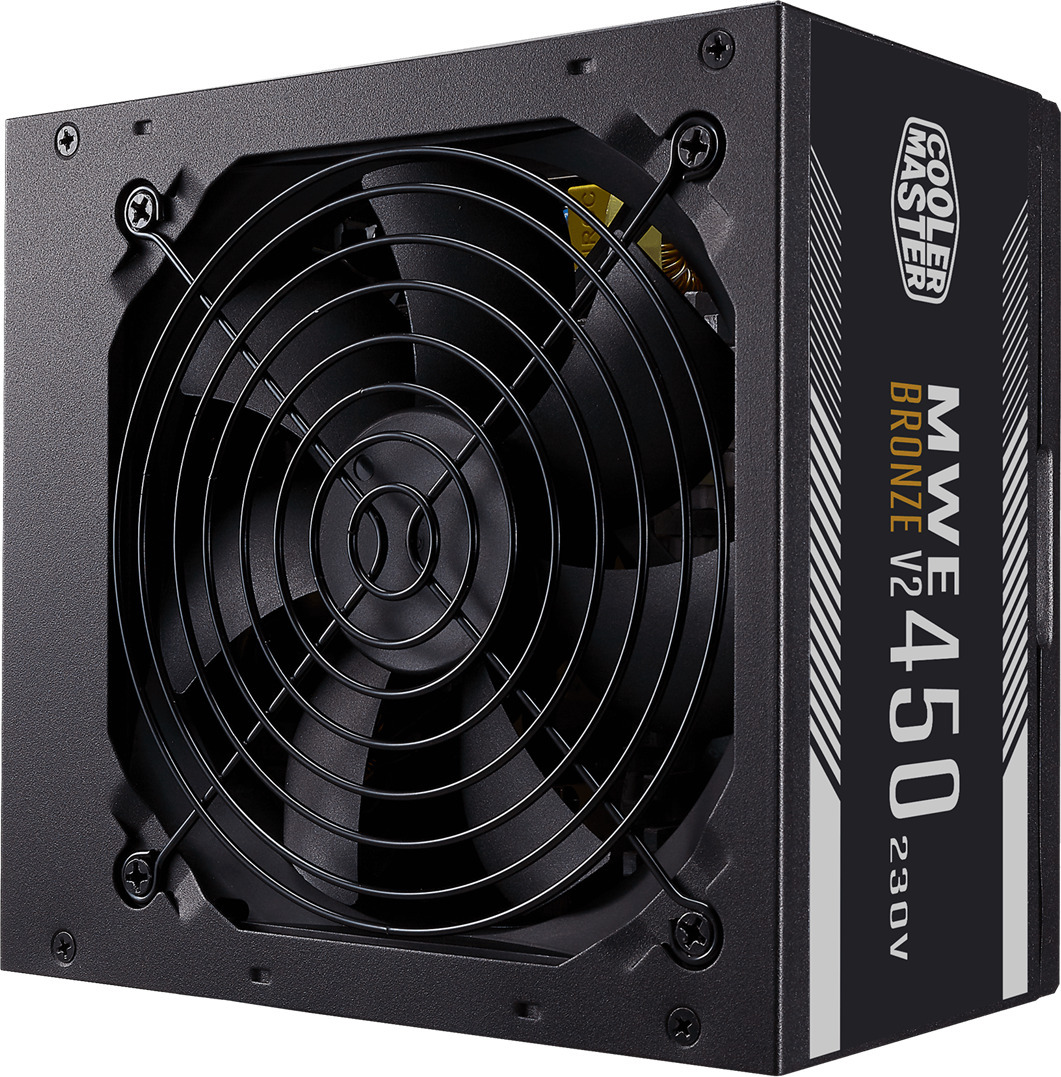 Cooler Master MWE Bronze V2 ATX -virtalähde, 450 W