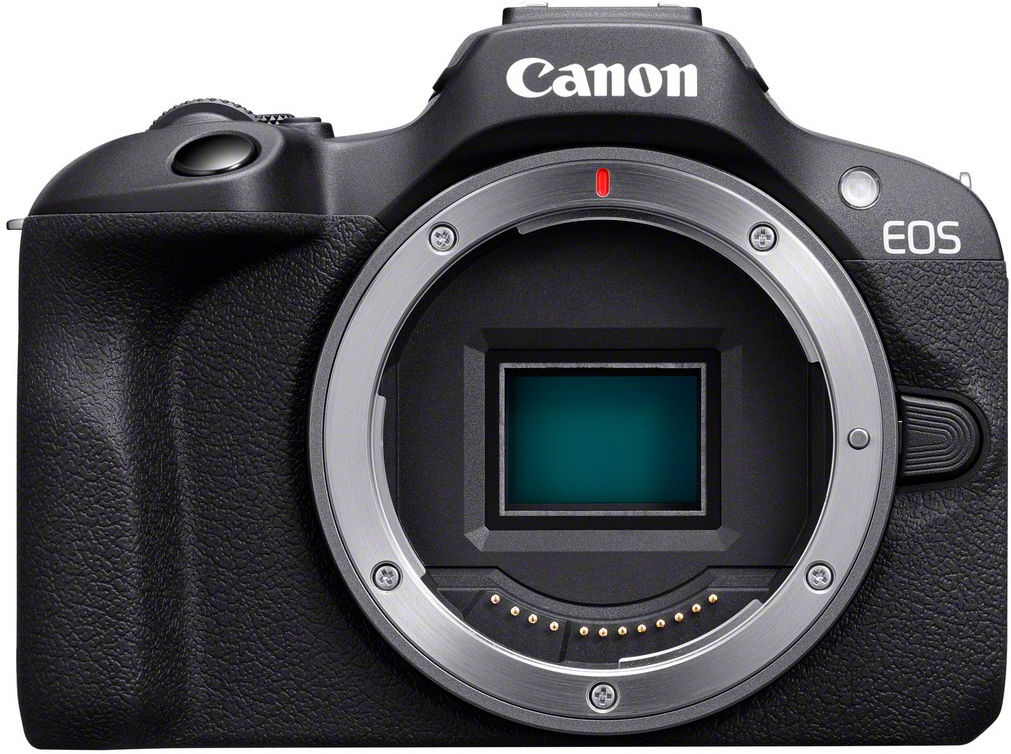 Canon EOS R100 -mikrojärjestelmäkamera + 18-45 mm IS STM -objektiivi