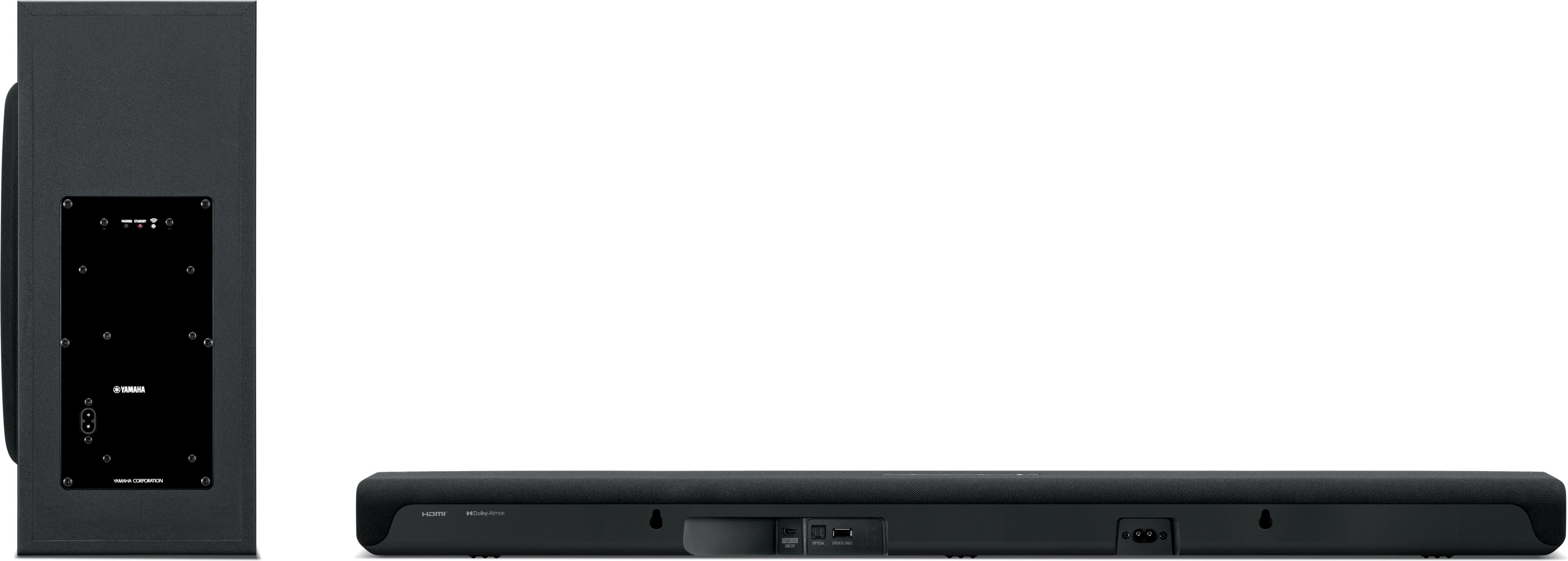 Yamaha SR-B40A soundbar ja langaton subwoofer, musta