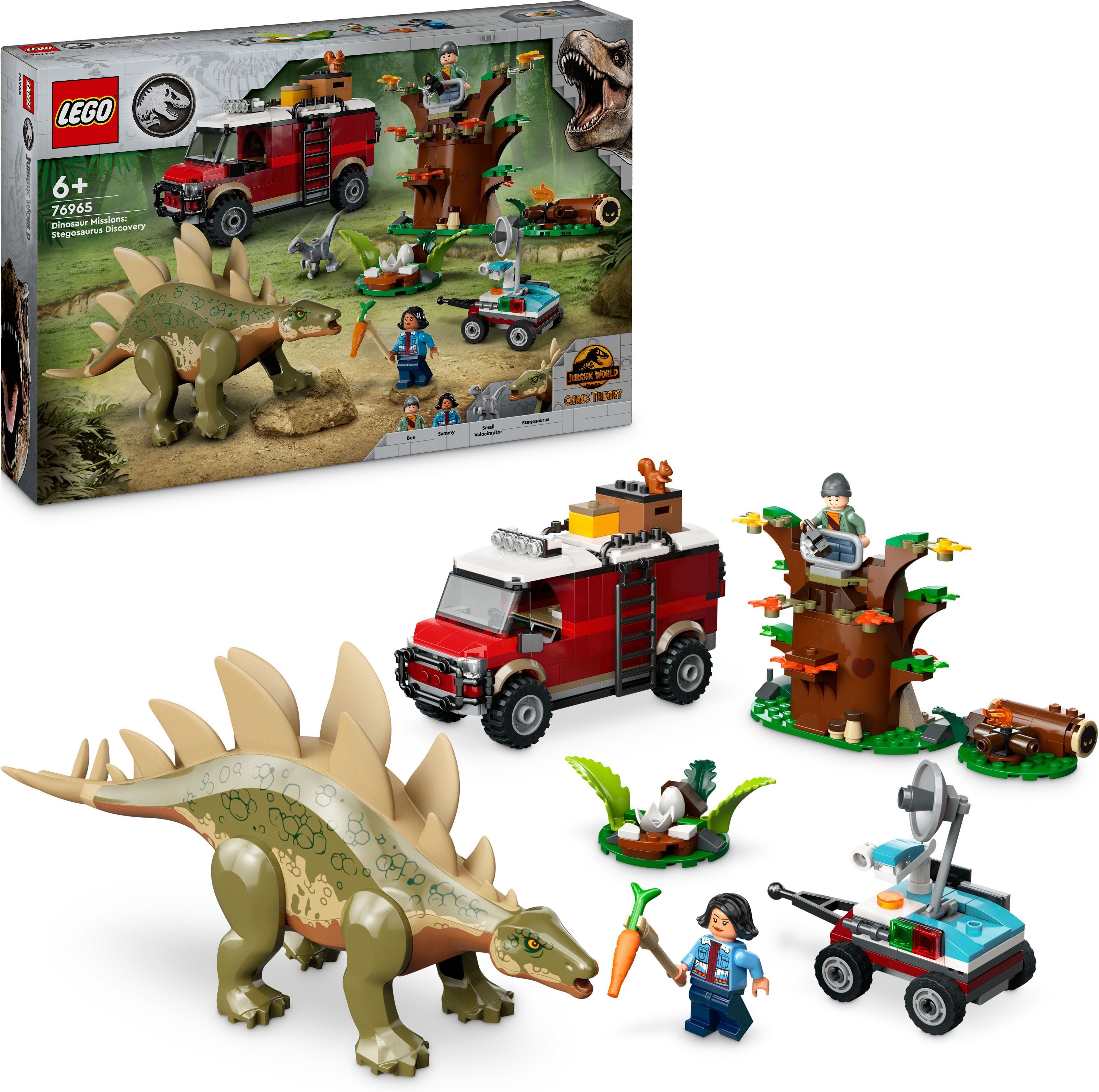 LEGO Jurassic World 76965  - Dinosaurus-operaatiot: Stegosaurus