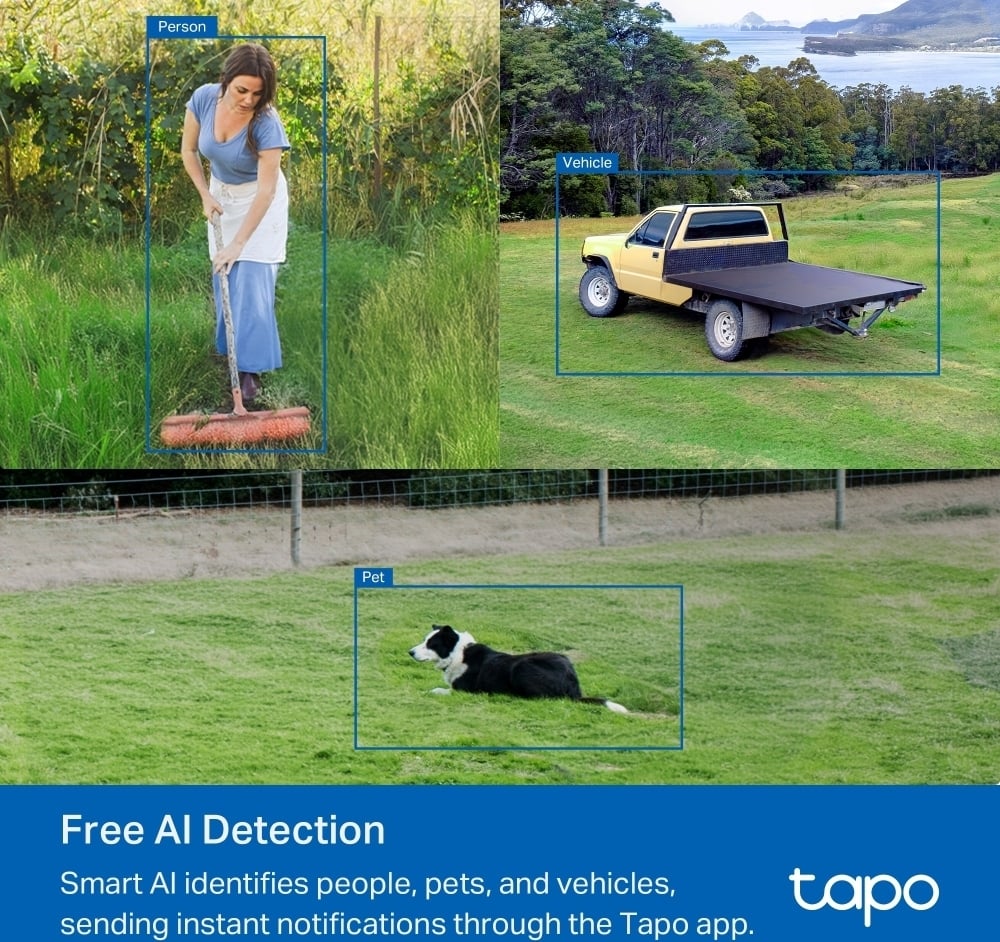 TP-LINK Tapo C501GW -valvontakamera ulkokäyttöön, 4G/LTE