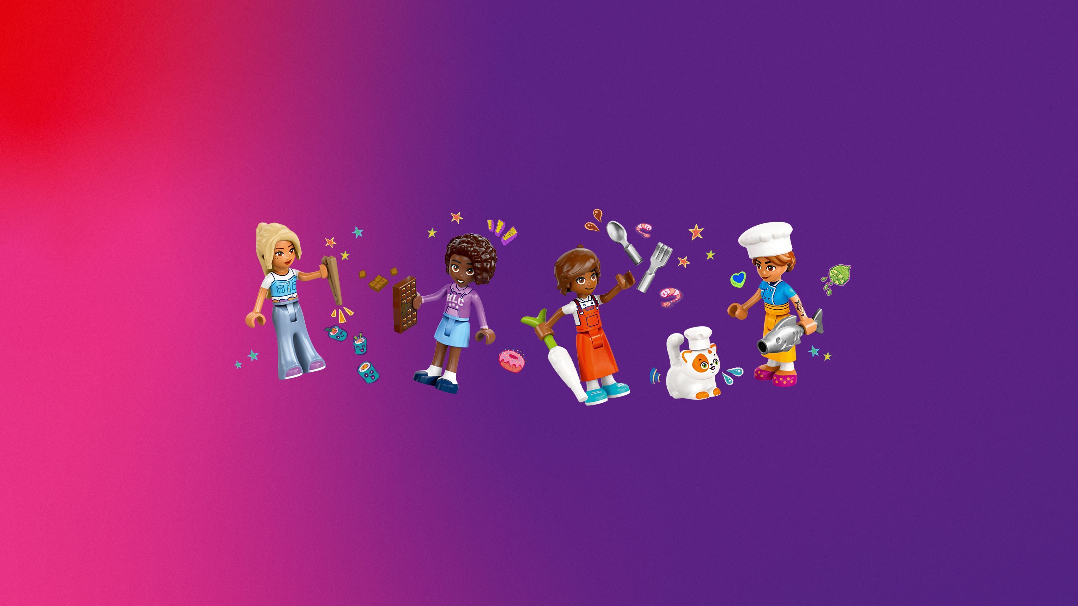 LEGO Friends 42655 – Ravintola-alan oppilaitos