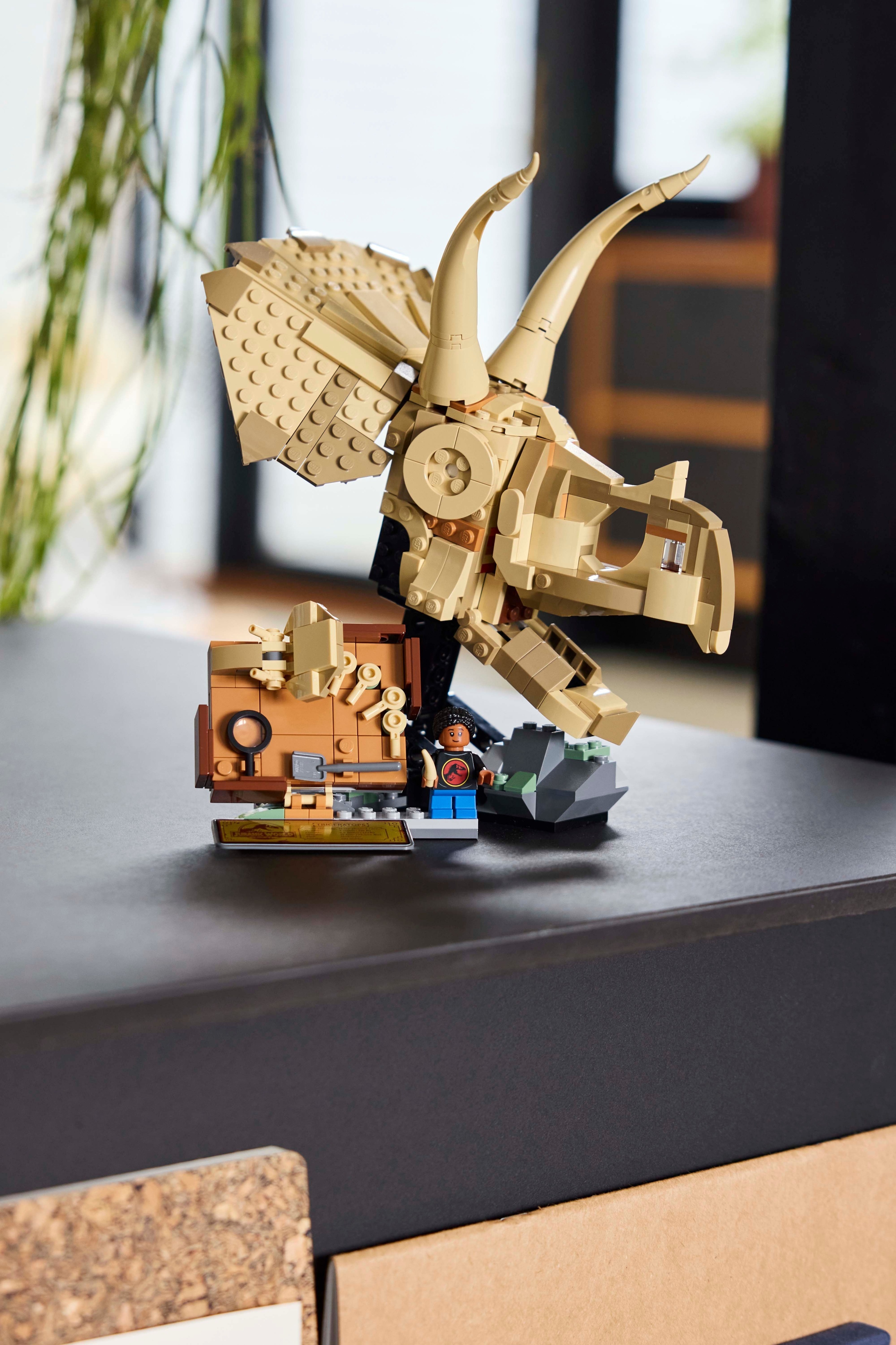 LEGO Jurassic World 76969 – Dinosaurusfossiilit: Triceratopsin kallo