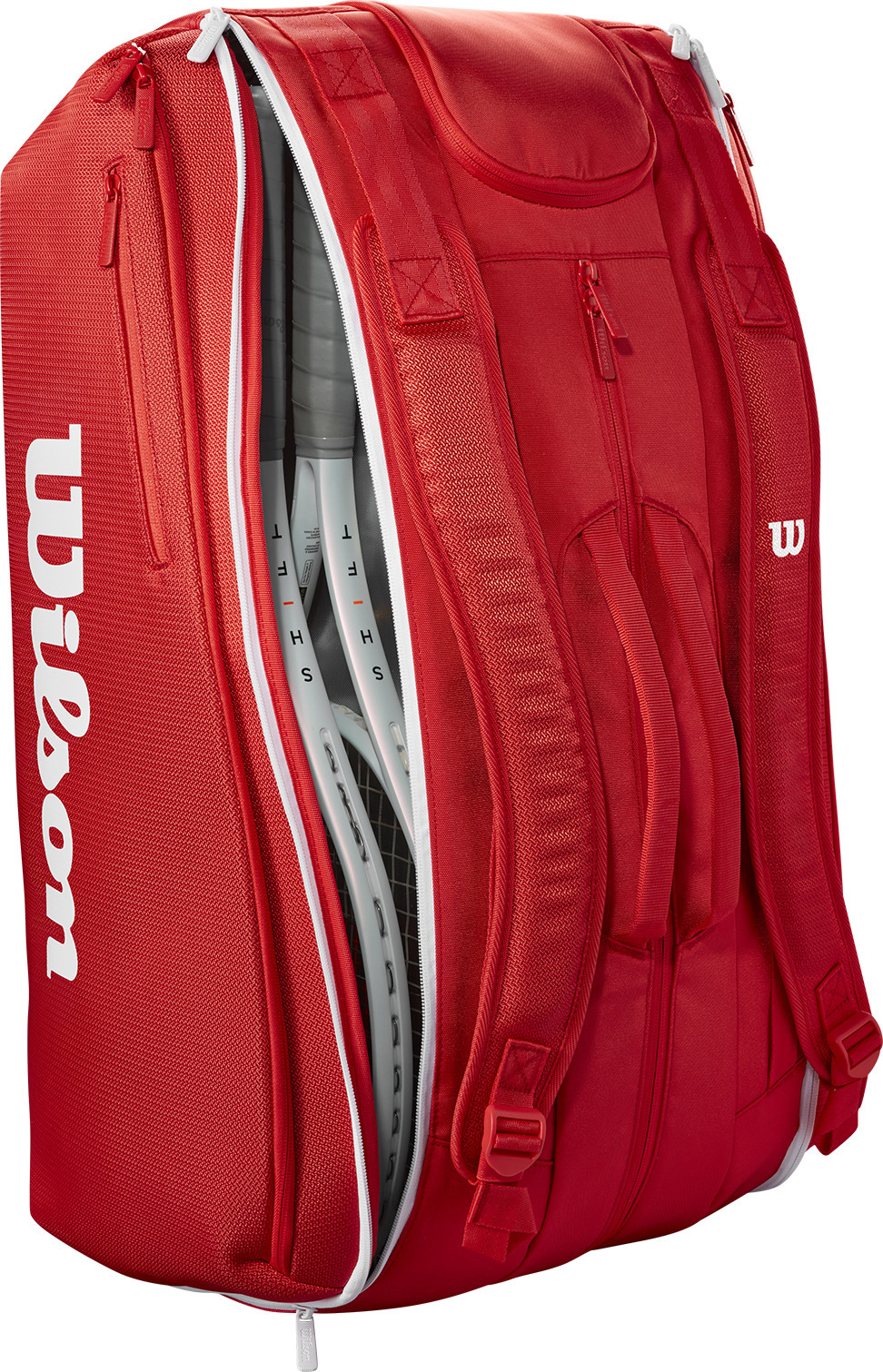 Wilson Super Tour 15-pack mailalaukku, punainen