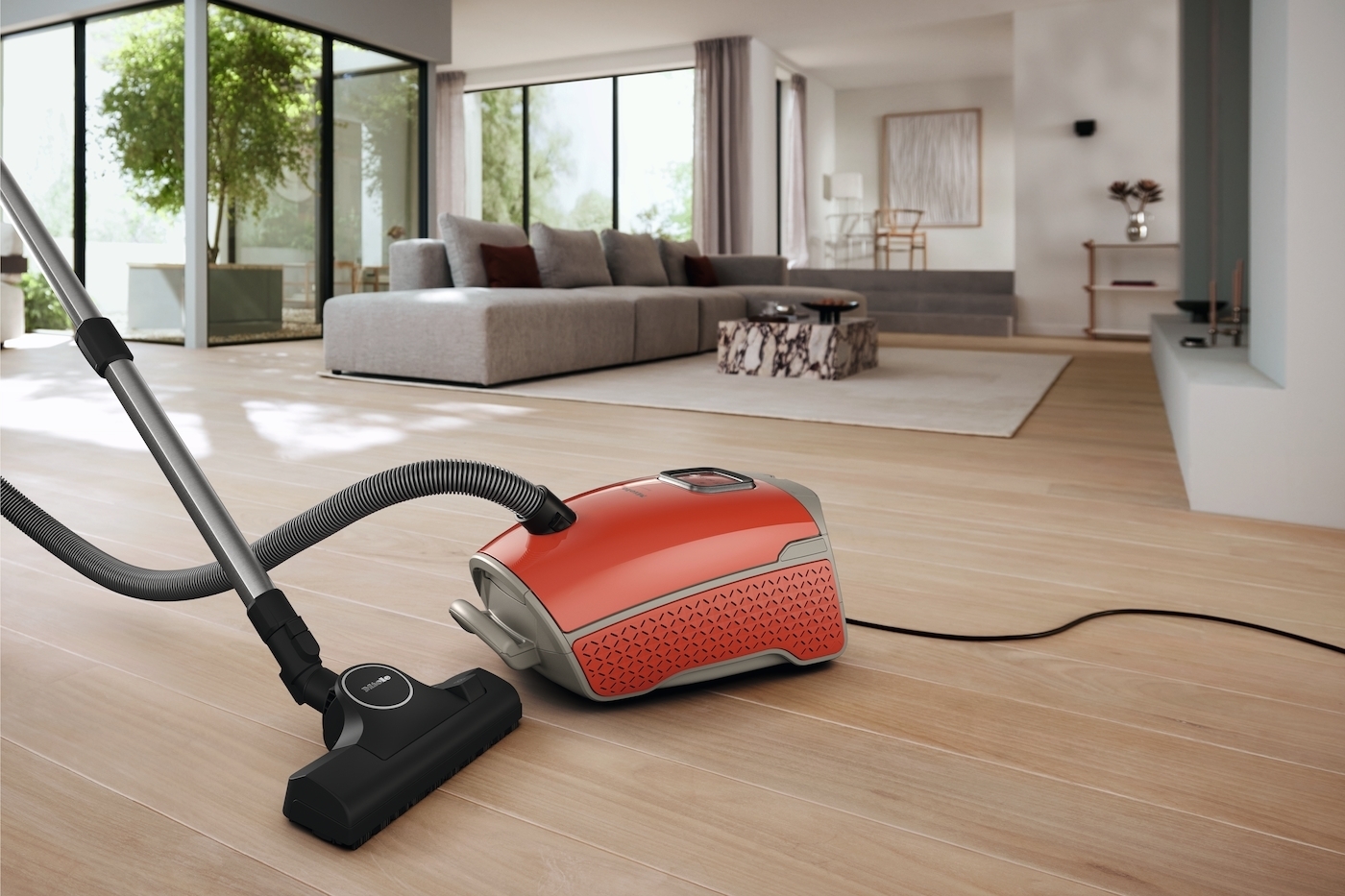 Miele Guard L1 pölynimuri, punainen