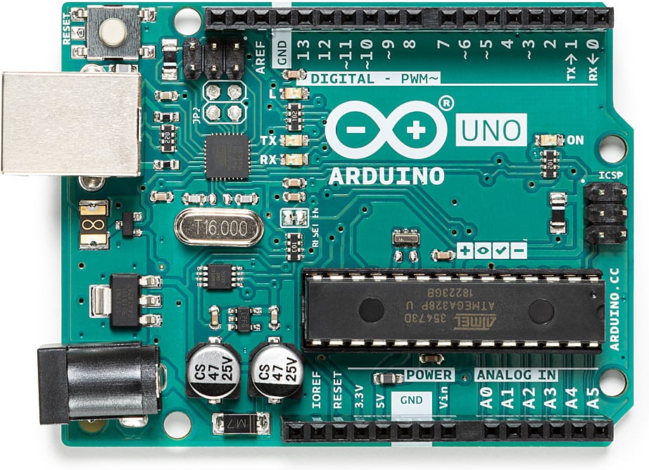Arduino Uno Rev. 3 -kehitysalusta