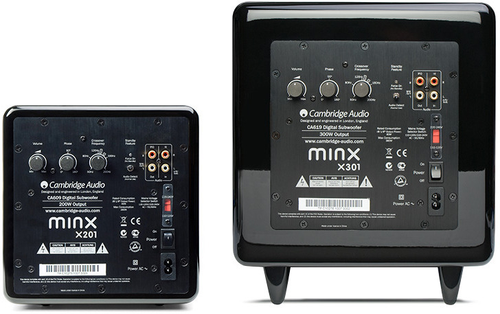 Cambridge Audio Minx X201 -subwoofer, valkoinen –