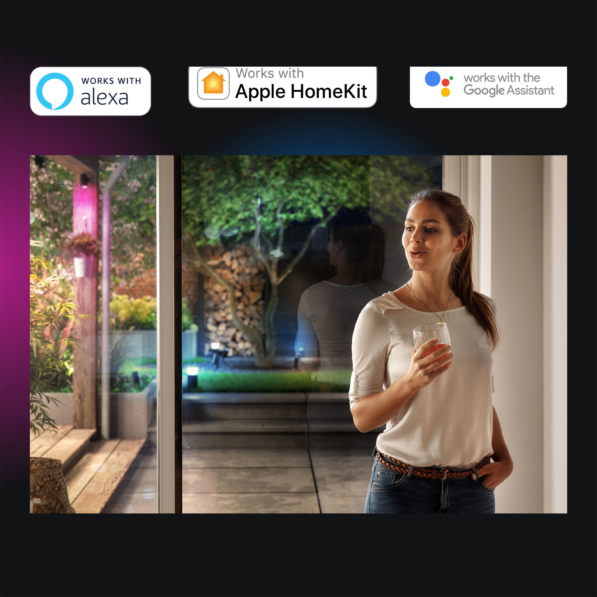 Philips Hue Outdoor Lightstrip -valonauha 5 m, ulkokäyttöön
