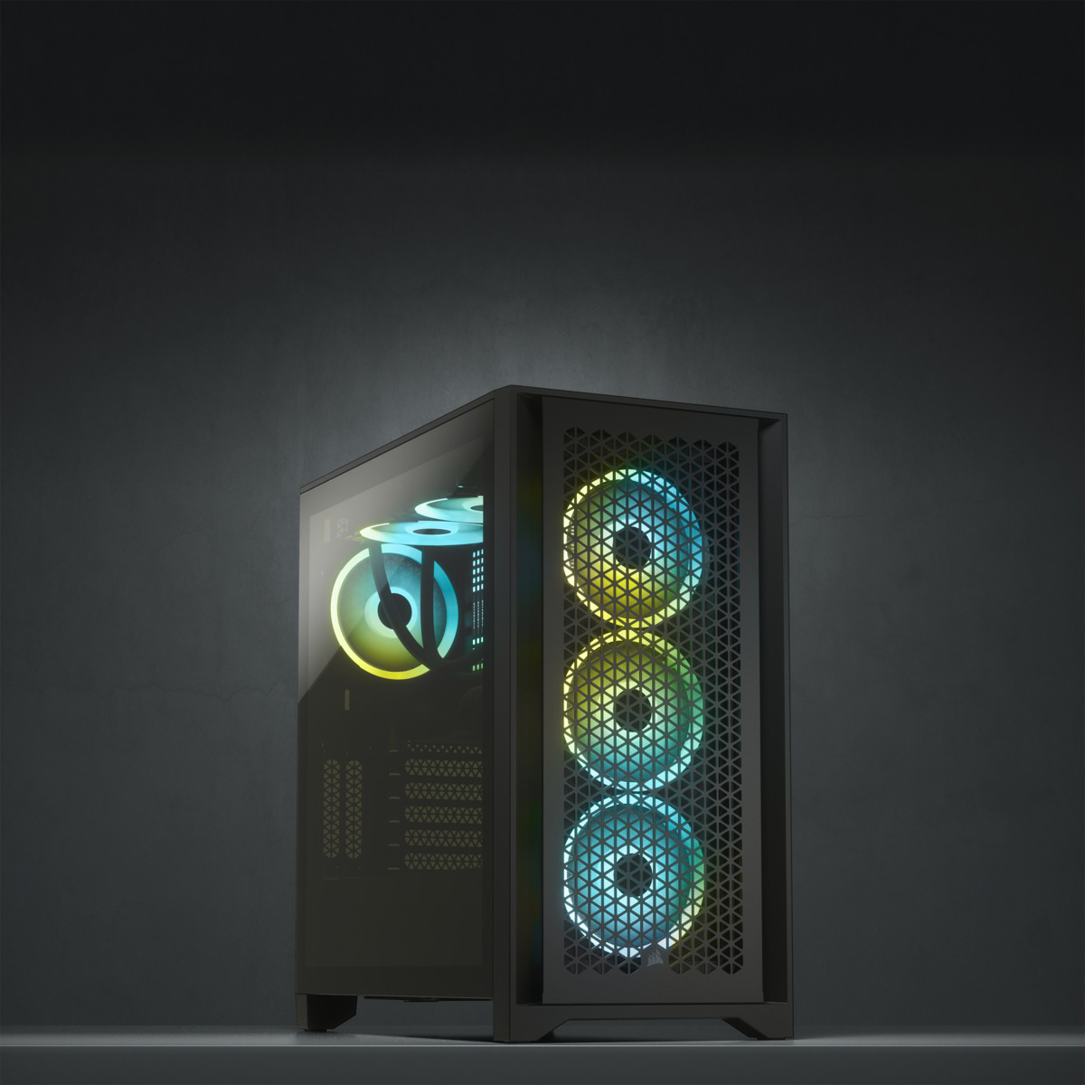 Corsair 4000D Airflow Mid Tower ATX-kotelo ikkunalla, musta