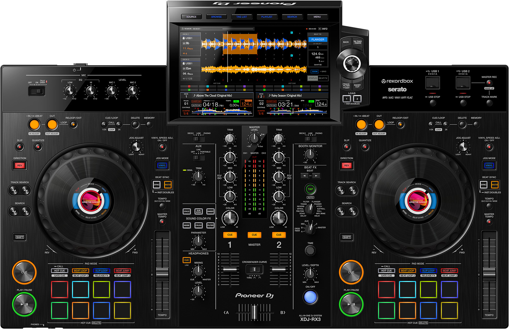 Pioneer DJ XDJ-RX3 -kontrolleri