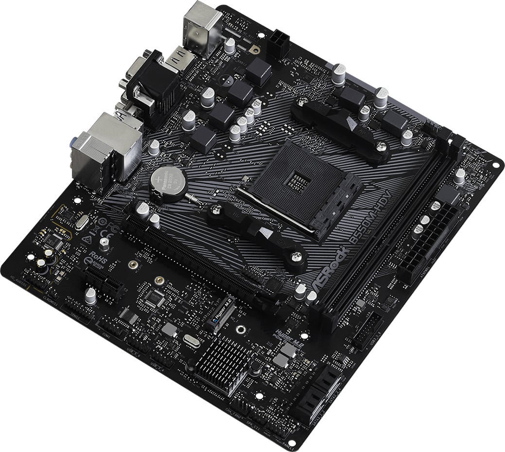 ASRock B550M-HDV AM4 mATX-emolevy