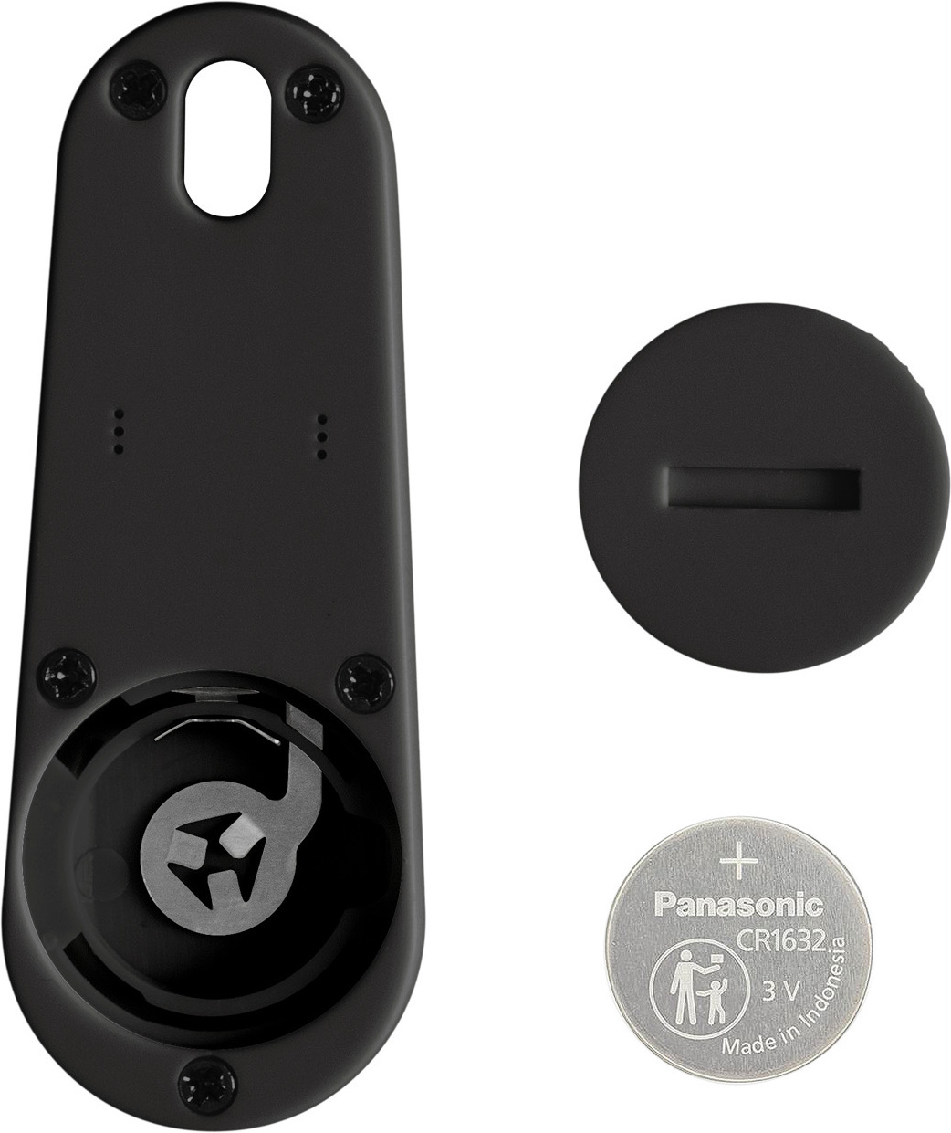 Orbitkey x Chipolo Tracker v2 -paikannuslaite, musta