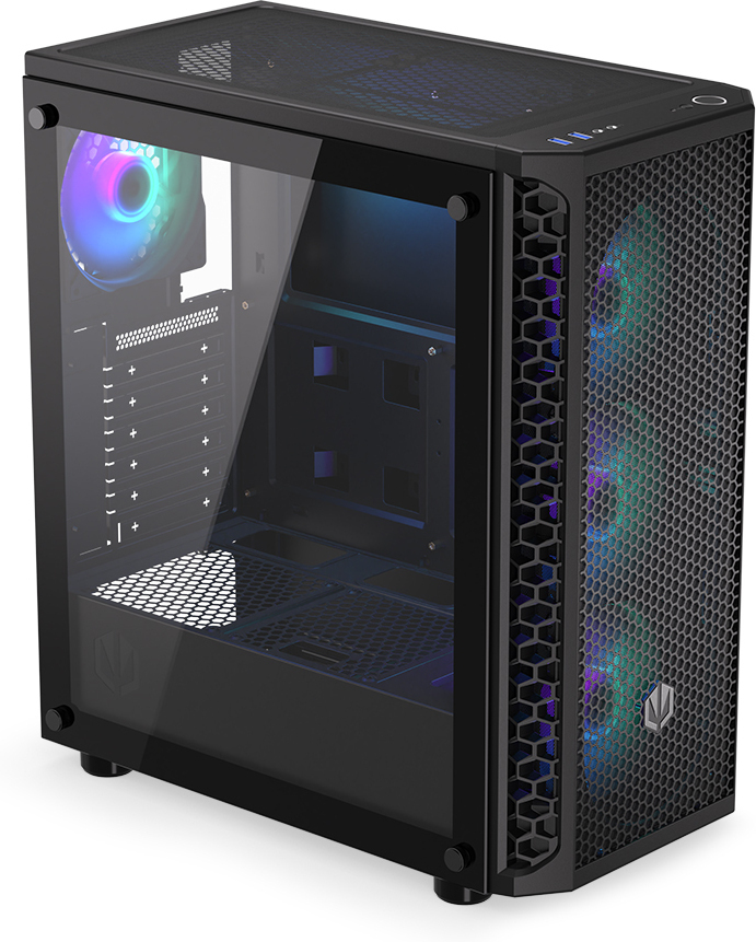 Endorfy Signum 300 ARGB ATX-kotelo ikkunalla, musta