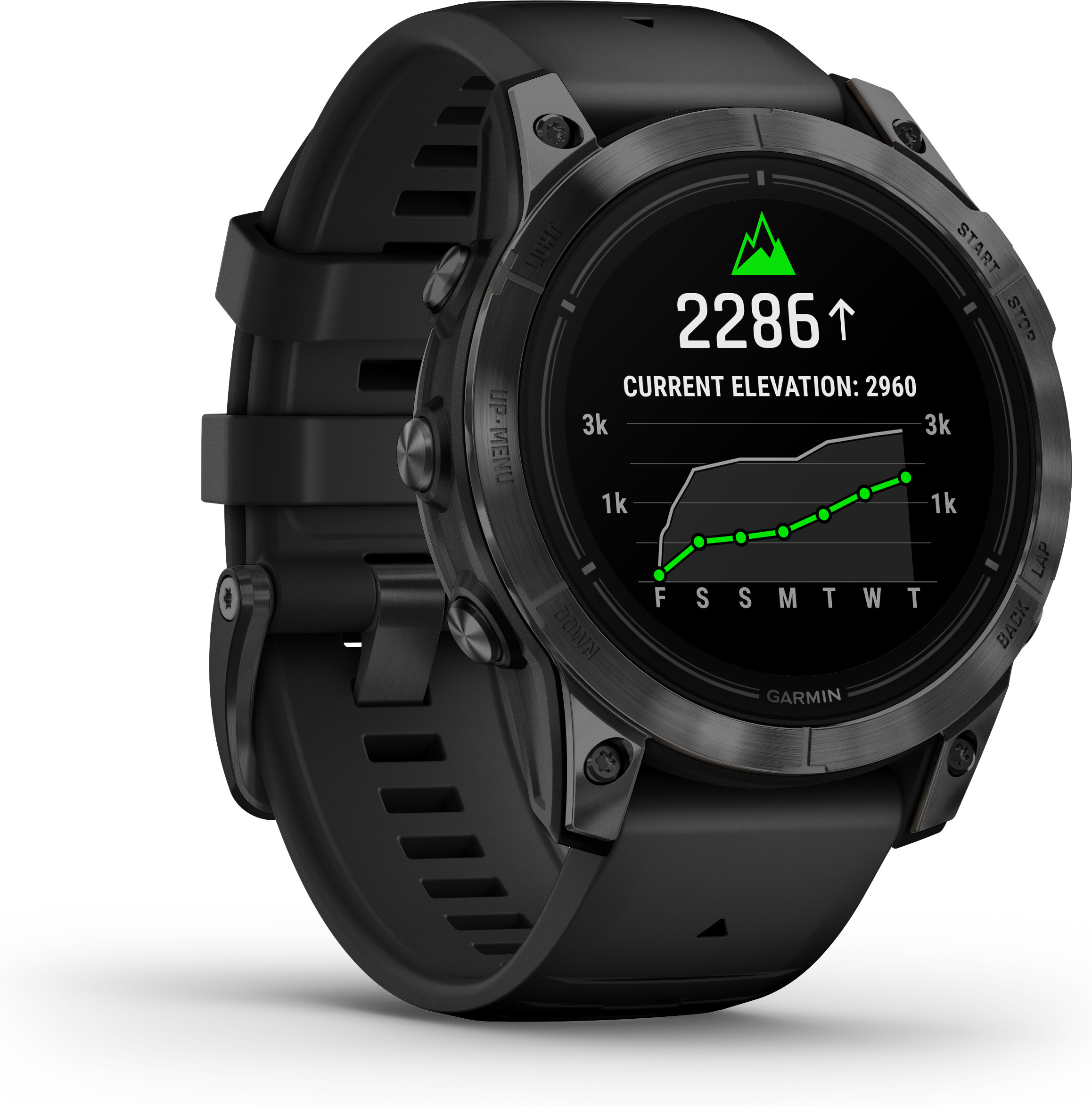 Garmin Epix Pro -urheilukello, 42 mm, valkoinen