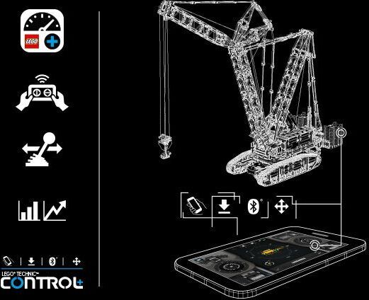 LEGO Technic 42146 - Liebherr LR 13000 ‑telanosturi