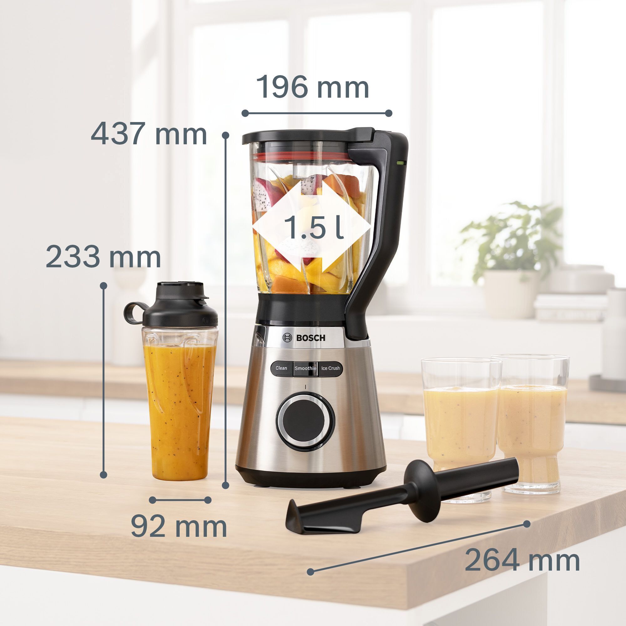 Bosch VitaPower Serie 4 MMB6384M -tehosekoitin