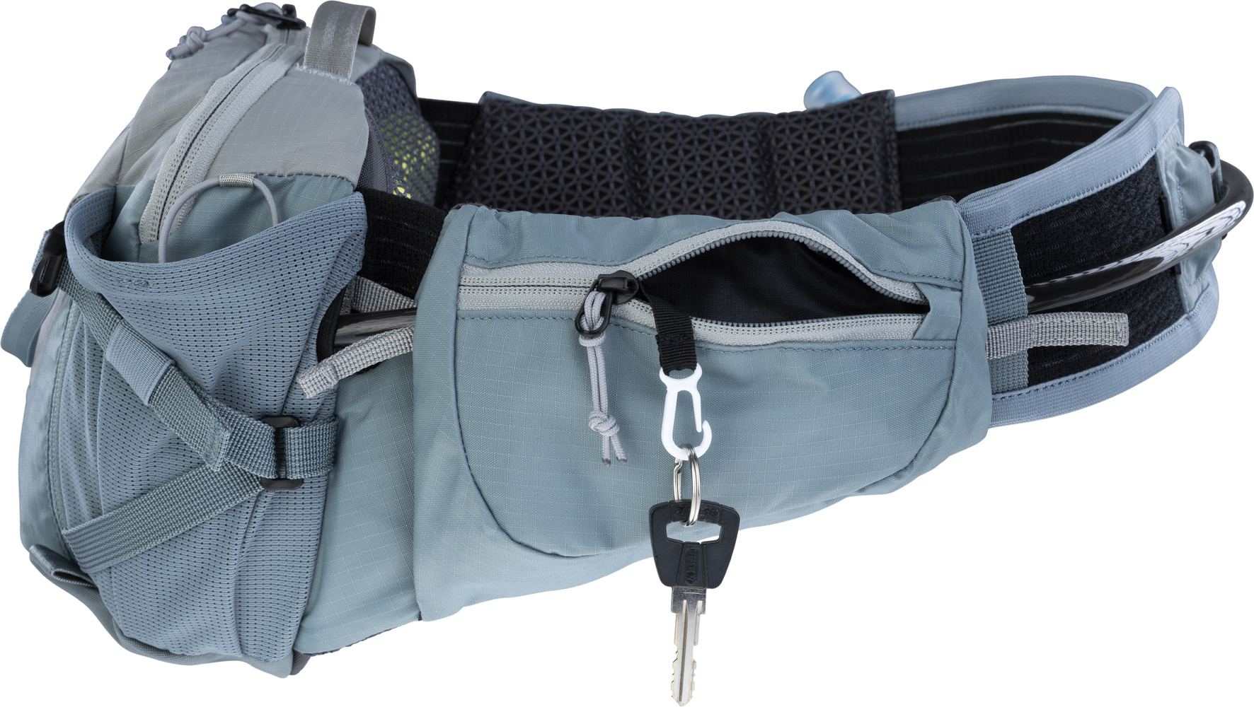 Evoc HIP PACK PRO 3 vyölaukku 1,5 l juomarakolla, siniharmaa