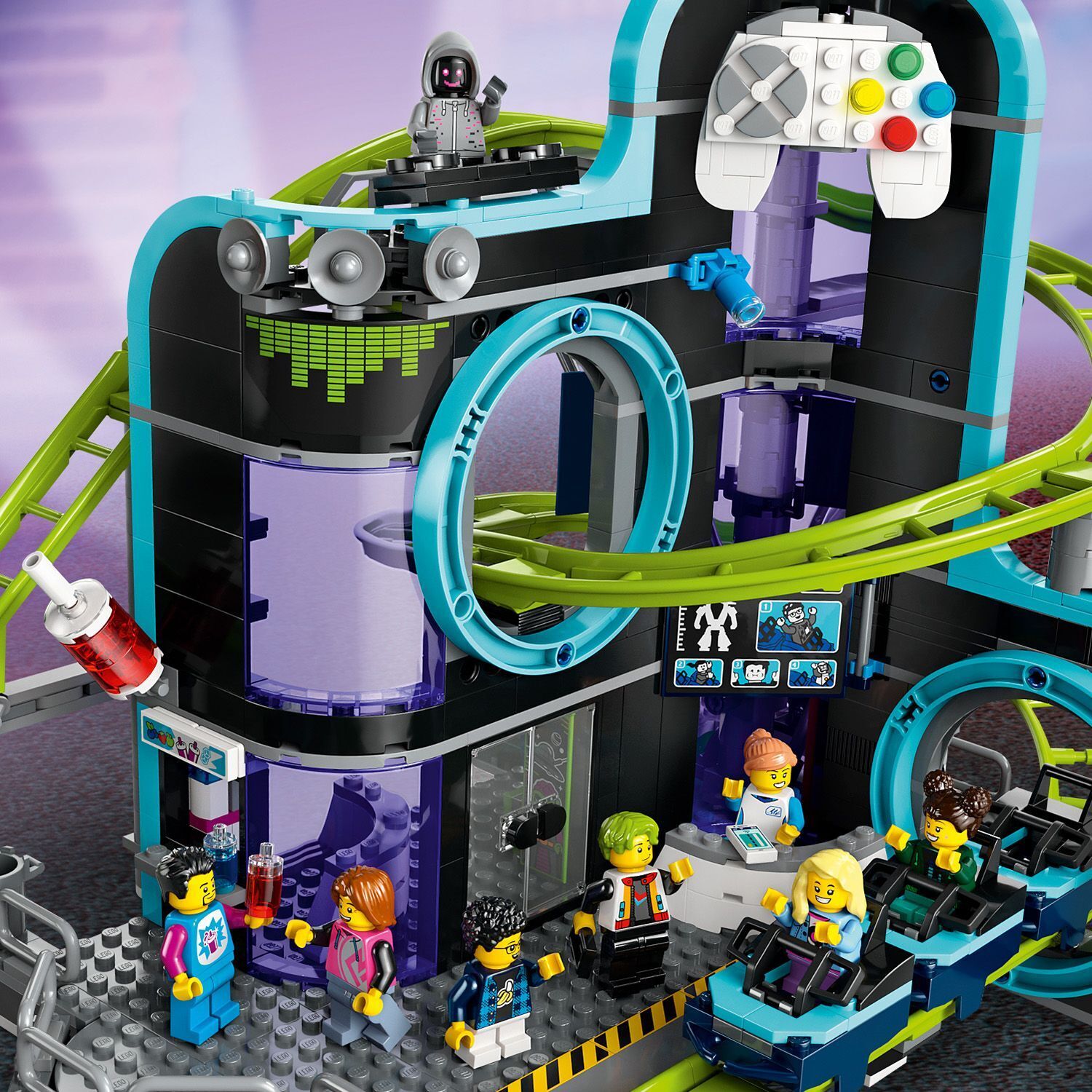 LEGO City Trains 60423  - Keskikaupungin pikaratikkapysäkki