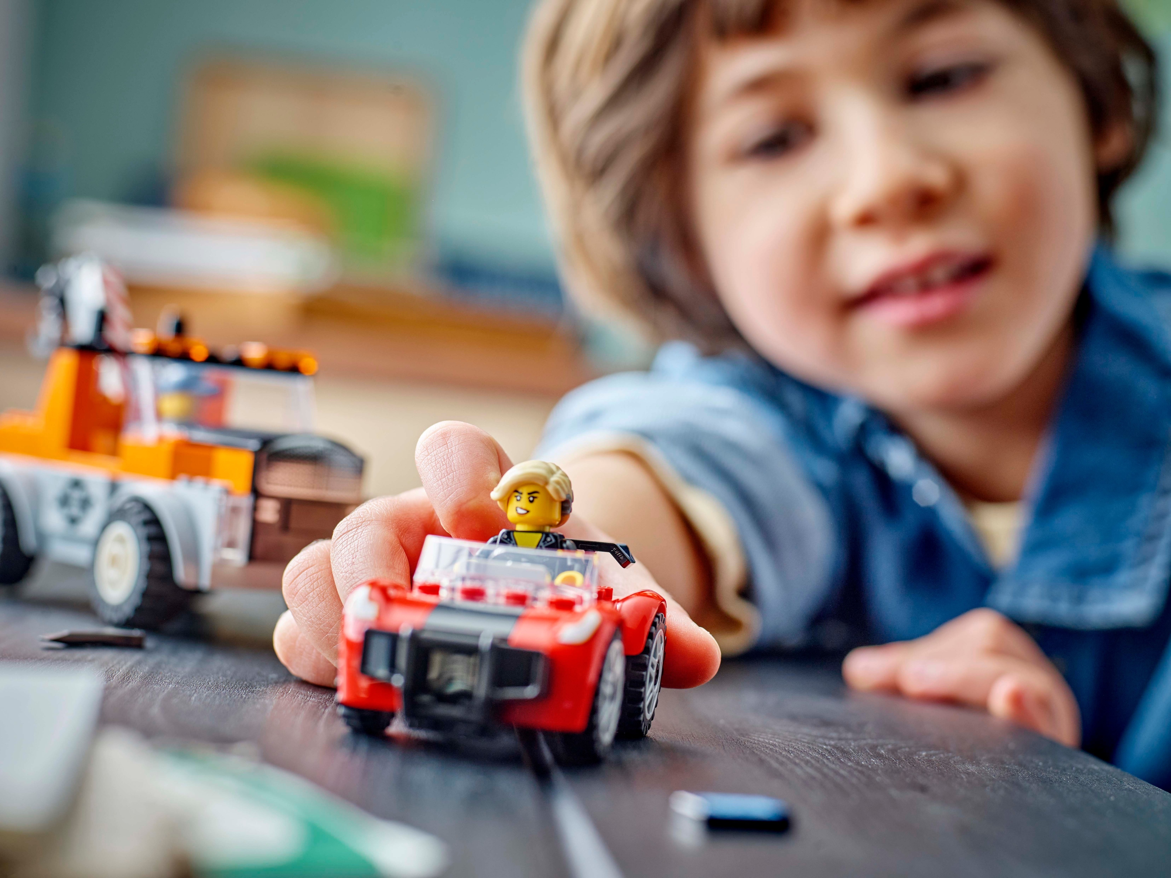 LEGO City Great Vehicles 60407 - Punainen kaksikerroksinen turistibussi