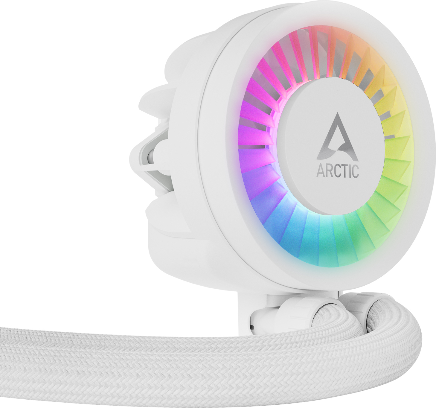 Arctic Liquid Freezer III 280 ARGB -nestejäähdytysjärjestelmä, valkoinen