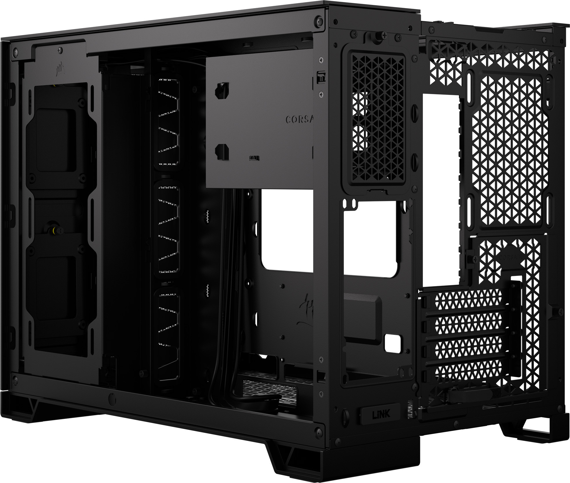 Corsair 2500D Airflow Micro-ATX-kotelo ikkunalla, musta
