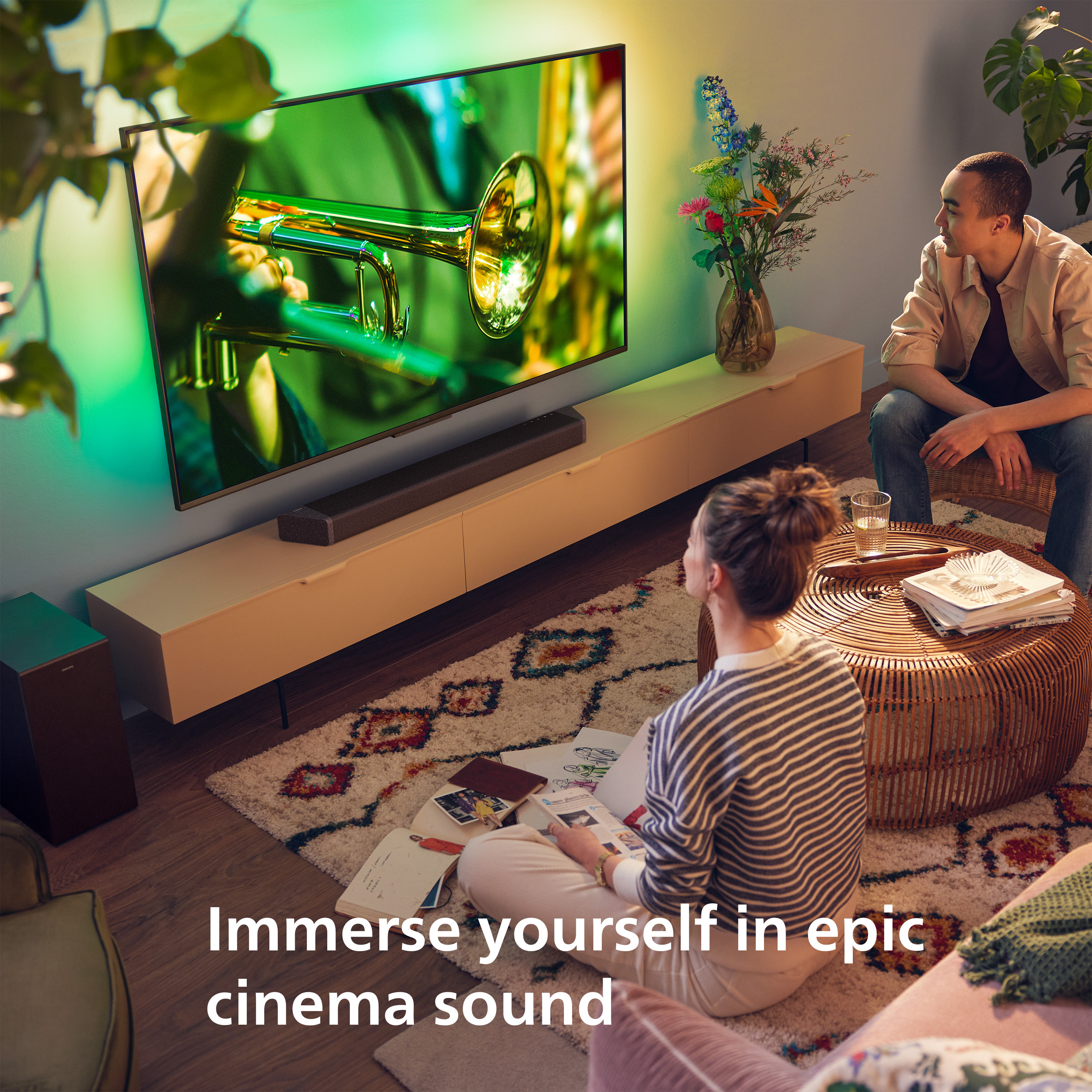 Philips TAB7908 5.1.2 Dolby Atmos Soundbar -äänijärjestelmä
