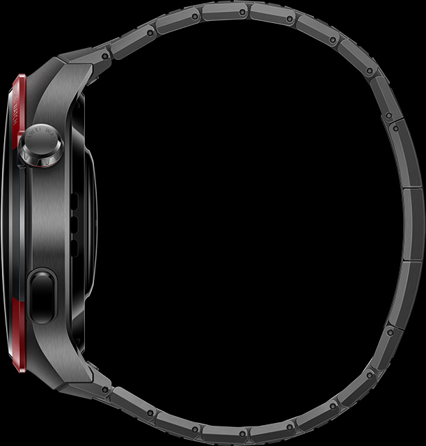 Huawei Watch 4 Pro LTE - Space Edition -älykello, 49 mm, titaaniranneke